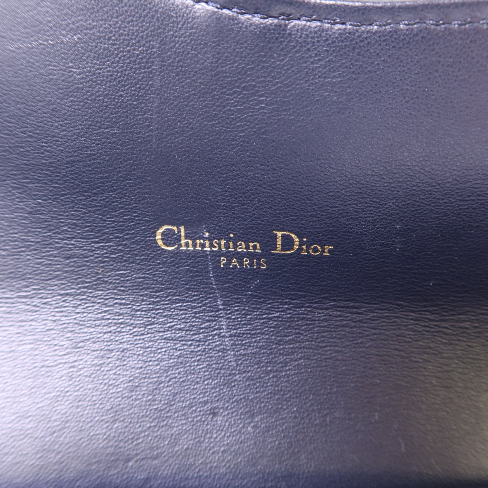 Dior 帆布Small Saddle Pouch金扣鏈帶肩背袋