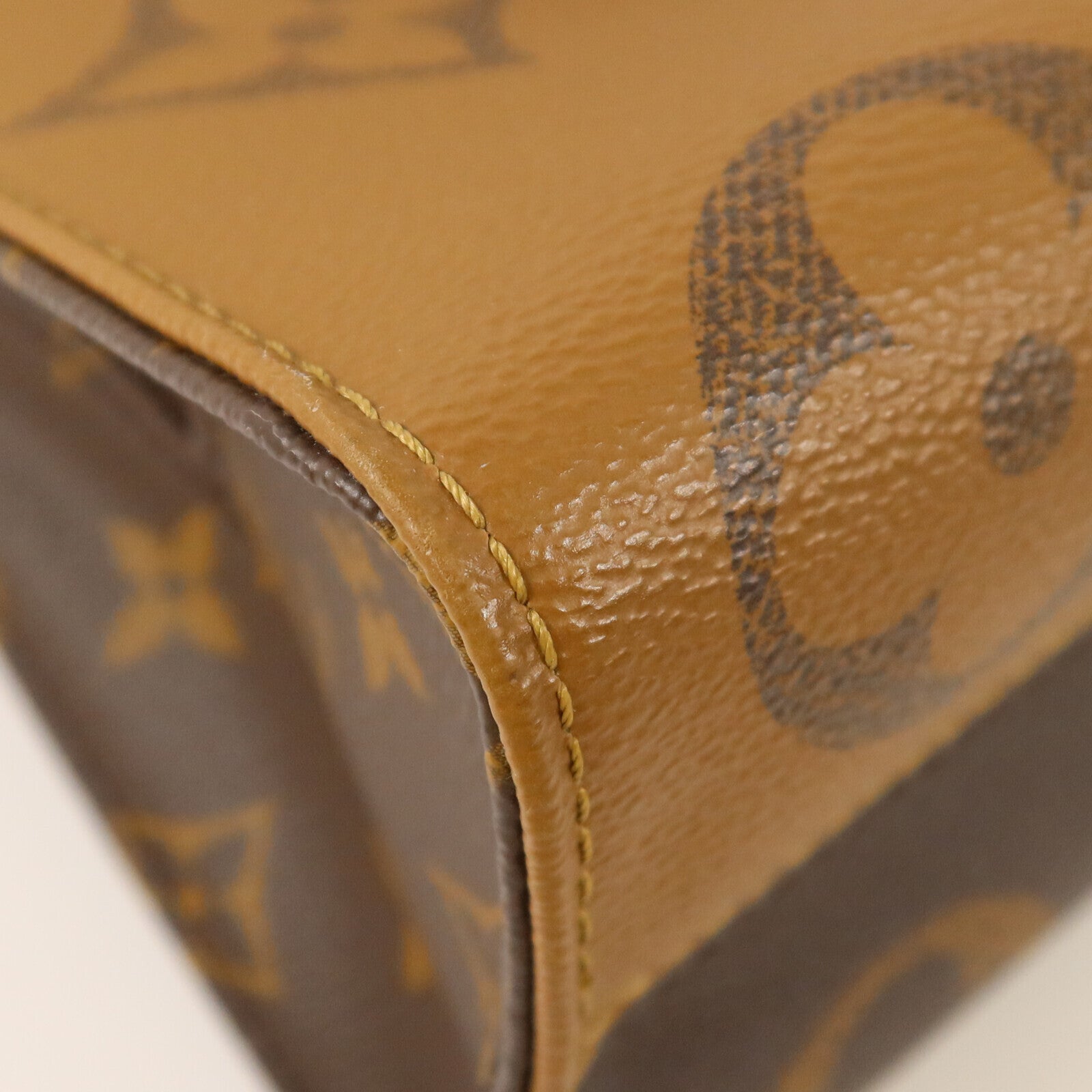 LOUIS VUITTON Monogram Reverse On The Go East West金扣手挽肩背兩用包袋