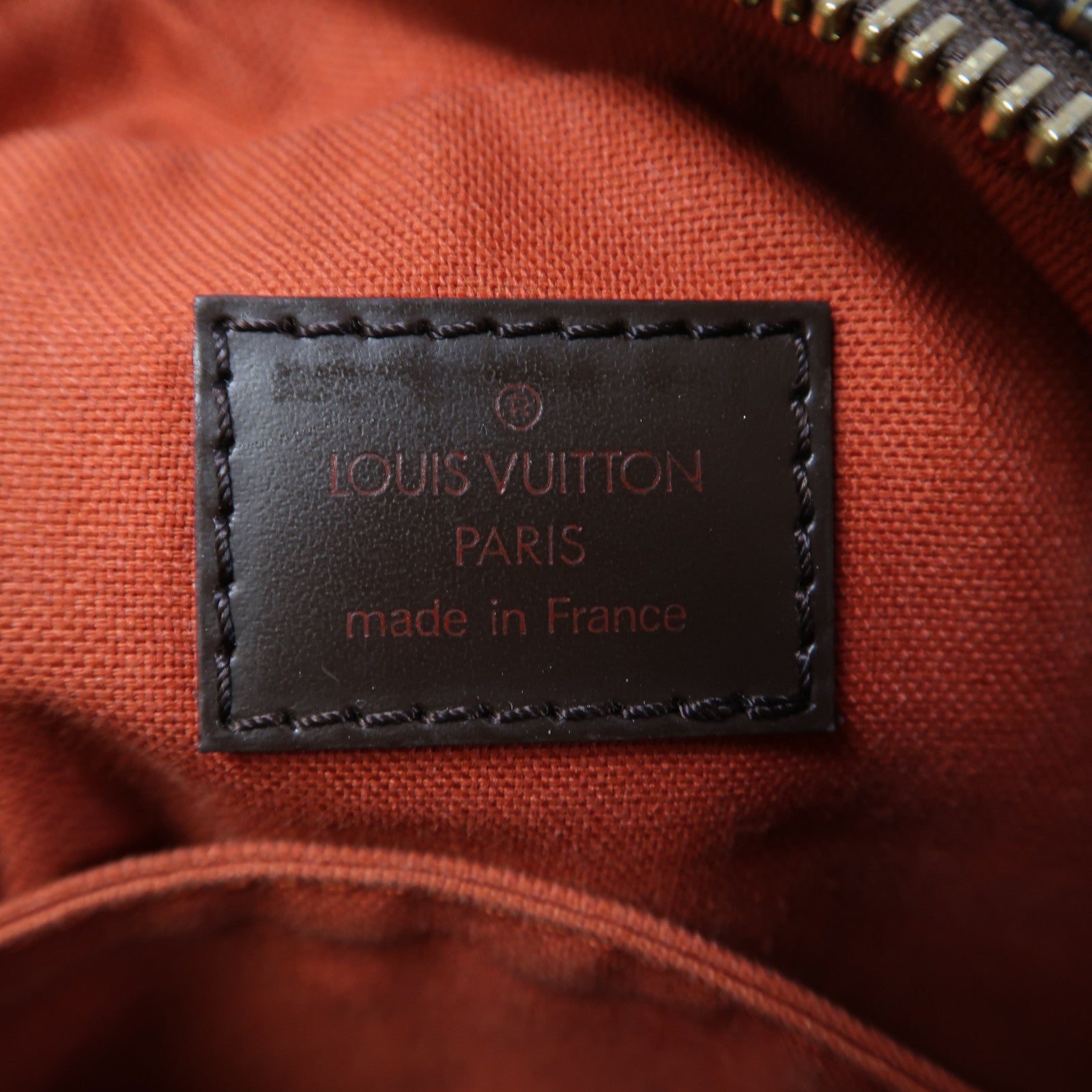 LOUIS VUITTON 【激減優惠】Damier Ebene Olav PM金扣肩背袋啡色
