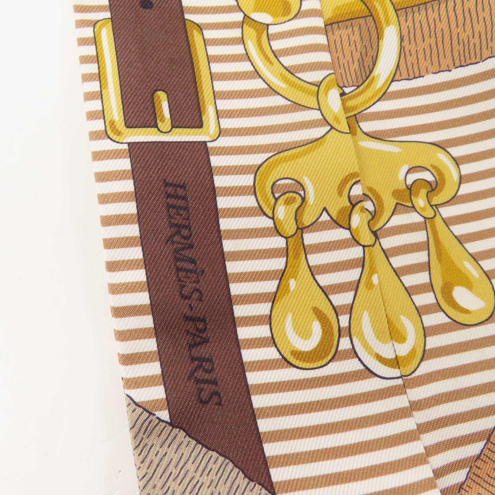 HERMES 絲質Twilly絲巾