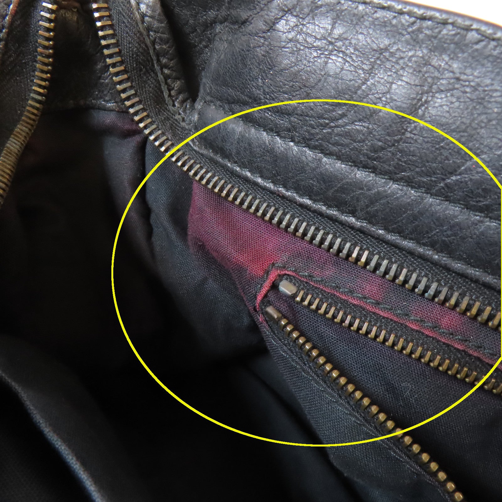 BALENCIAGA 羊皮皮革City黑扣手挽肩背兩用袋黑色