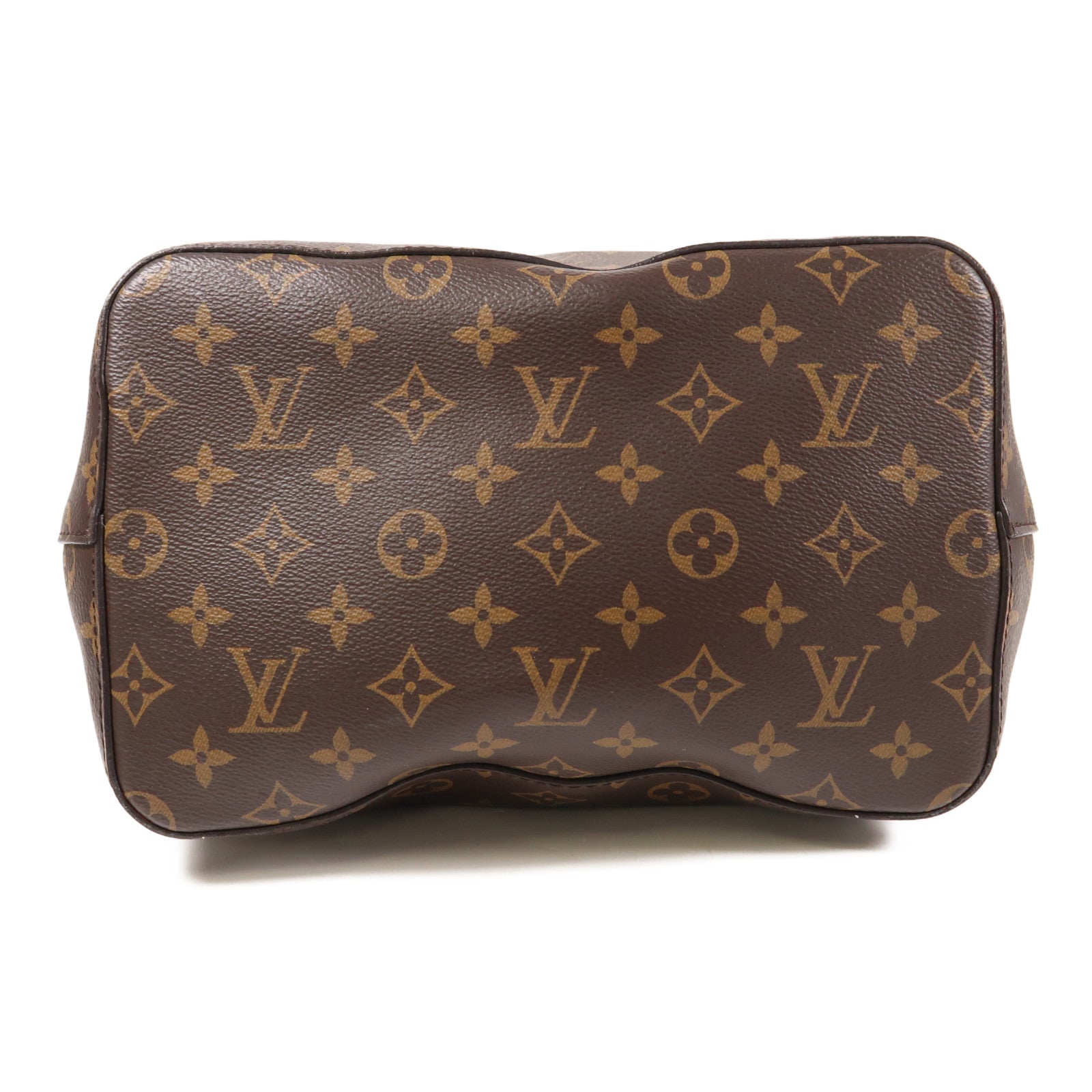 LOUIS VUITTON GHW Neo Noe Bucket Bag Shoulder Handbag M44021 Monogram Coquelicot