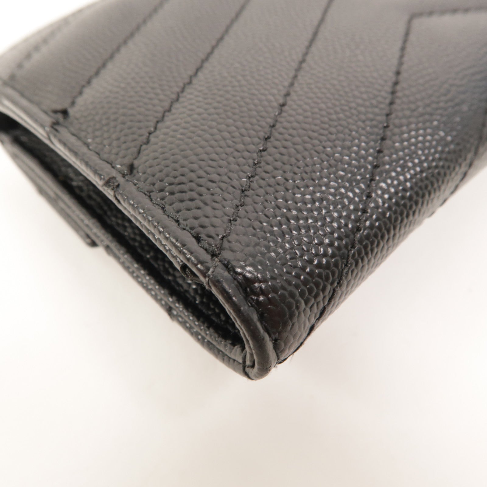 SAINT LAURENT 牛皮皮革Small Envelope Wallet錢包