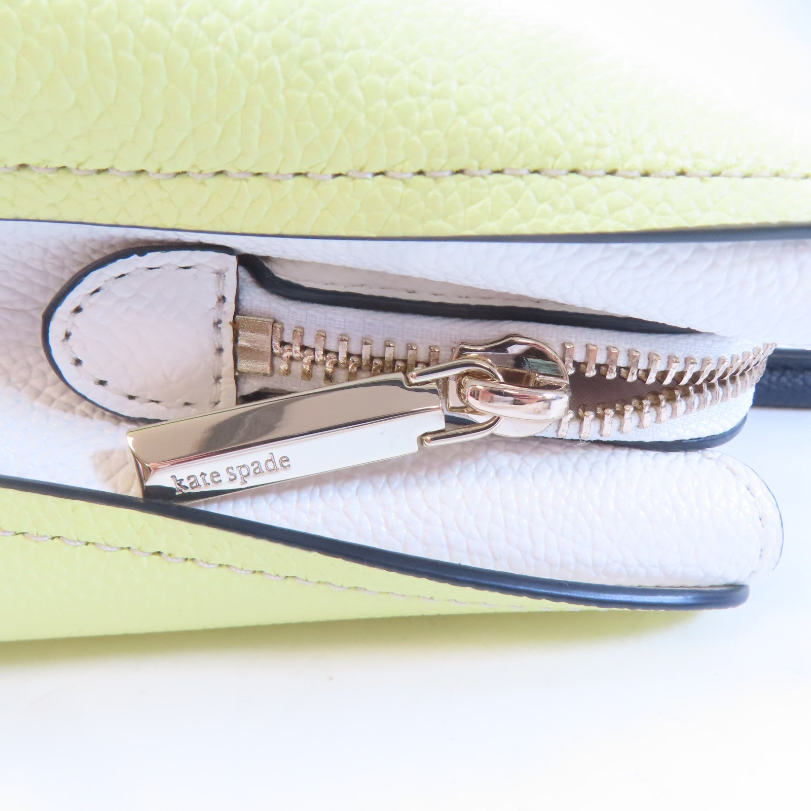 Kate Spade 牛皮皮革2Way Shoulder Bag銀扣手挽肩背兩用袋白色/粉橙色/黃色/淺藍色
