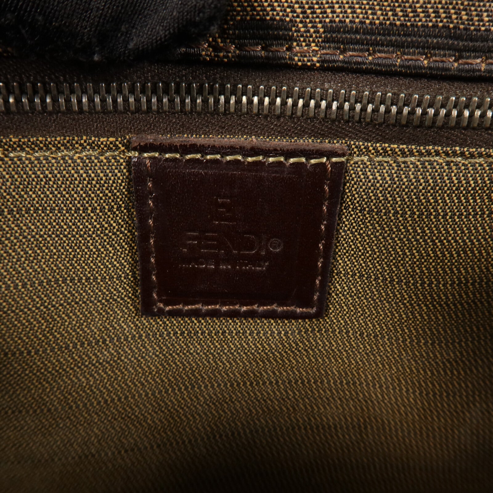 FENDI 帆布Zucca肩背袋