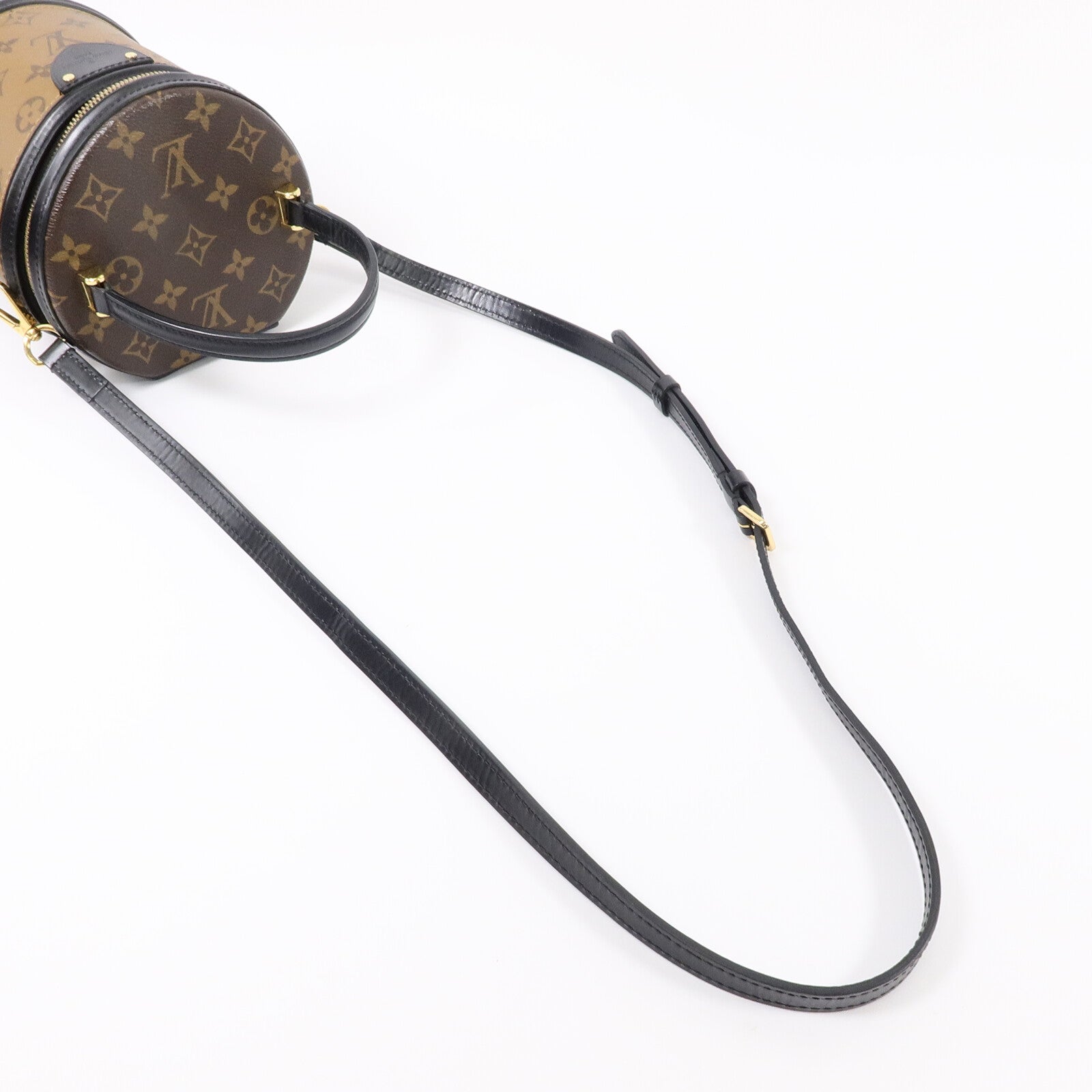 LOUIS VUITTON Monogram Reverse Cannes手挽肩背兩用袋