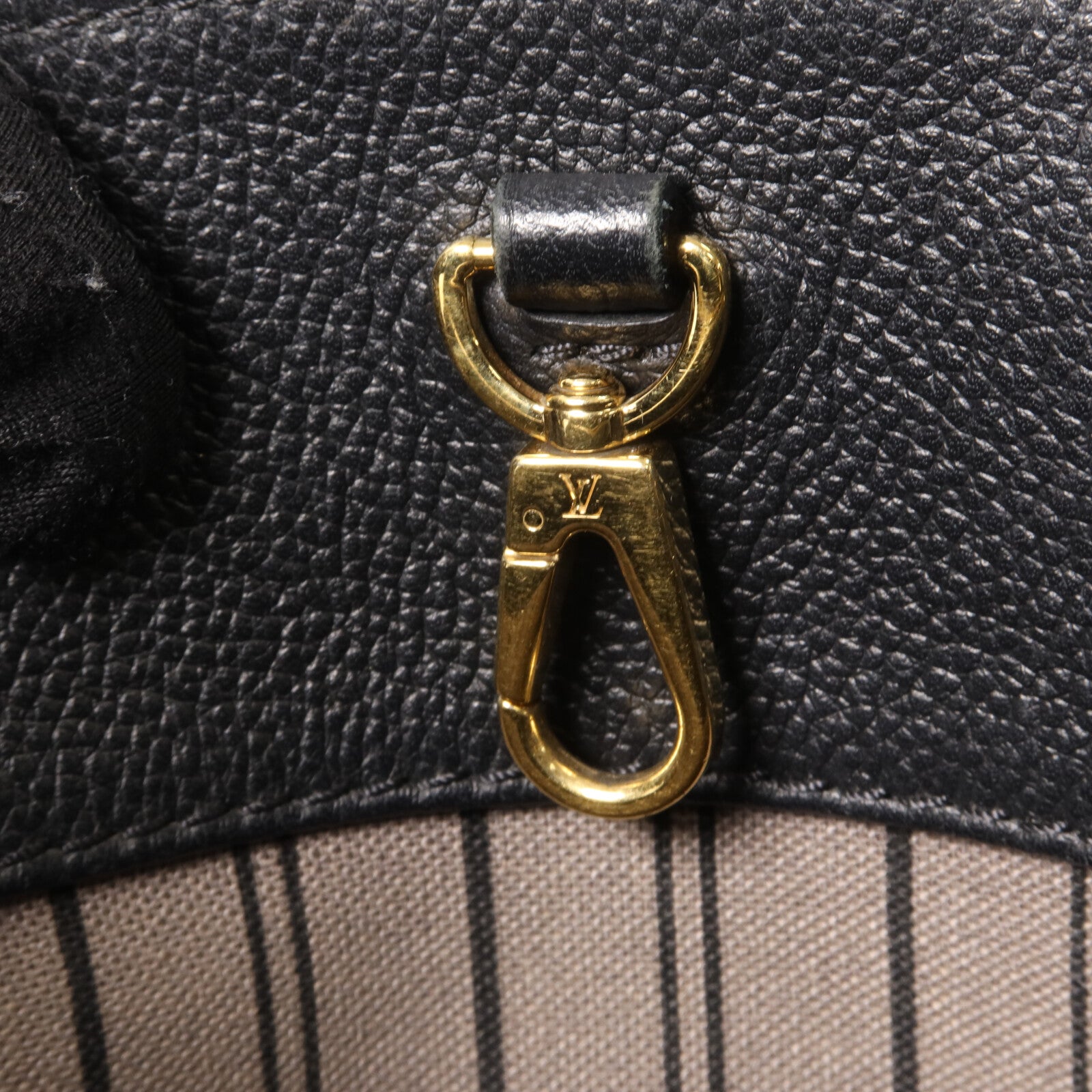 LOUIS VUITTON Monogram Empreinte Montaigne MM手挽肩背兩用袋