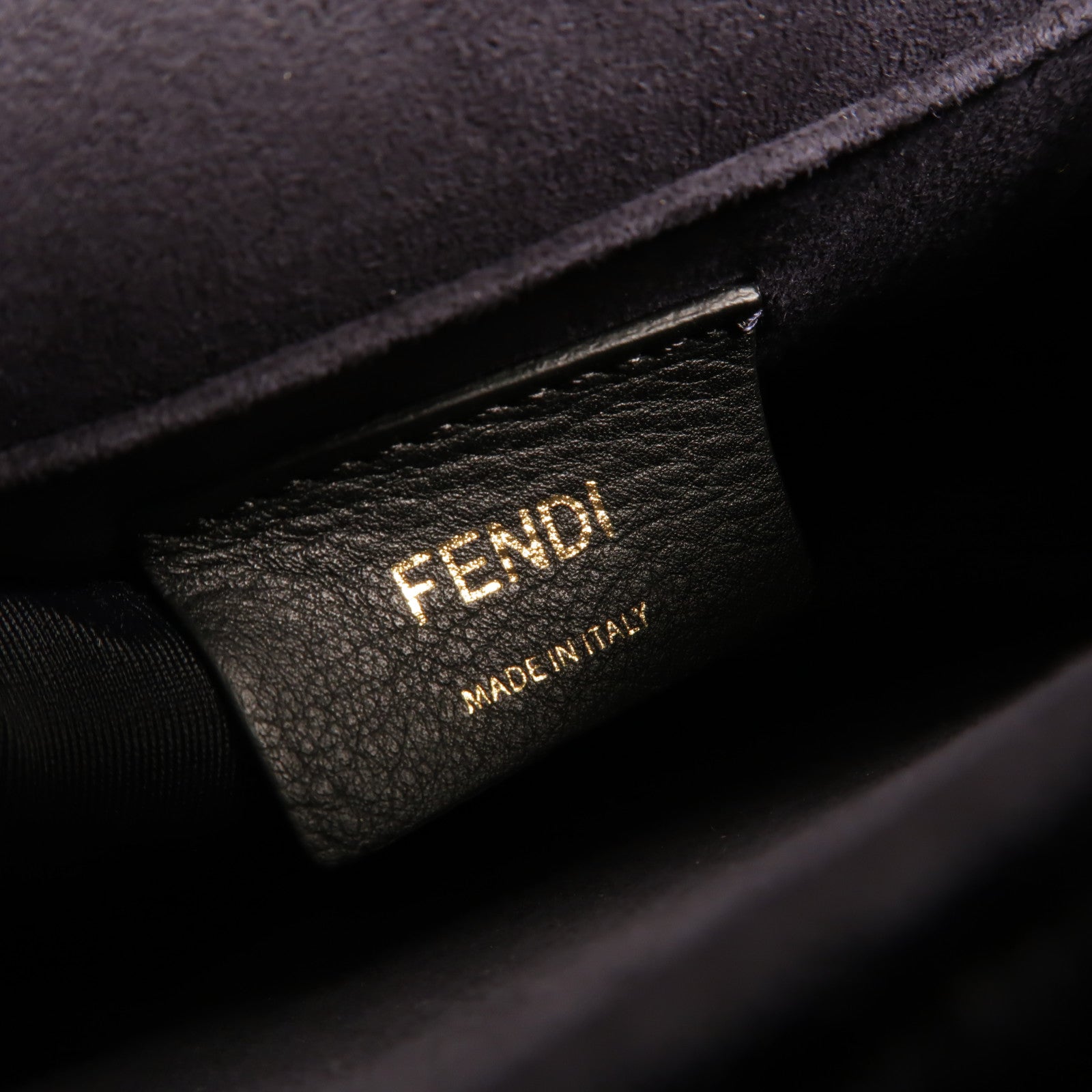 FENDI 牛皮皮革Kan I Small肩背袋