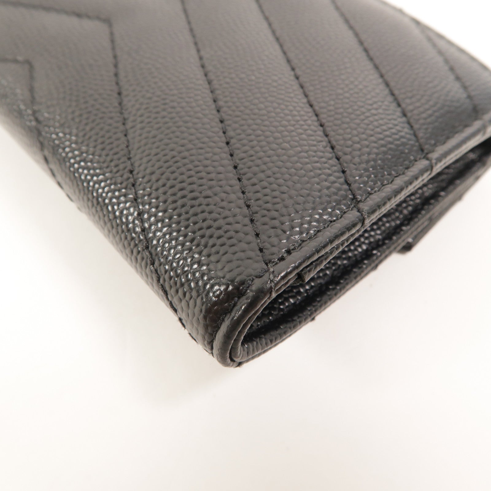 SAINT LAURENT 牛皮皮革Small Envelope Wallet錢包