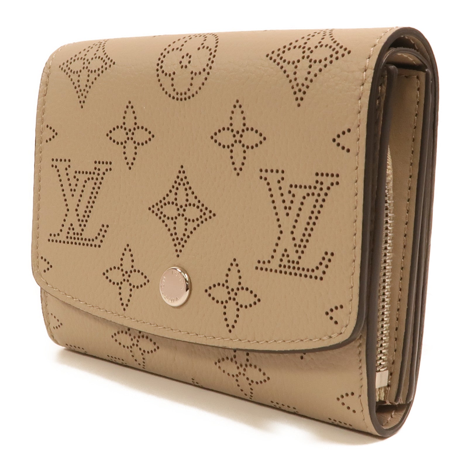 LOUIS VUITTON Mahina Iris Compact Wallet銀扣錢包