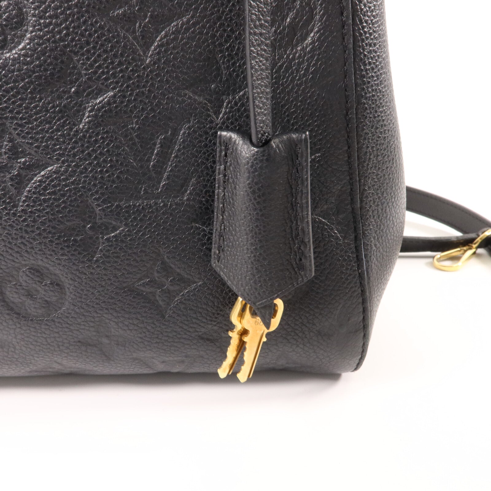 LOUIS VUITTON Monogram Empreinte Montaigne MM手挽肩背兩用袋