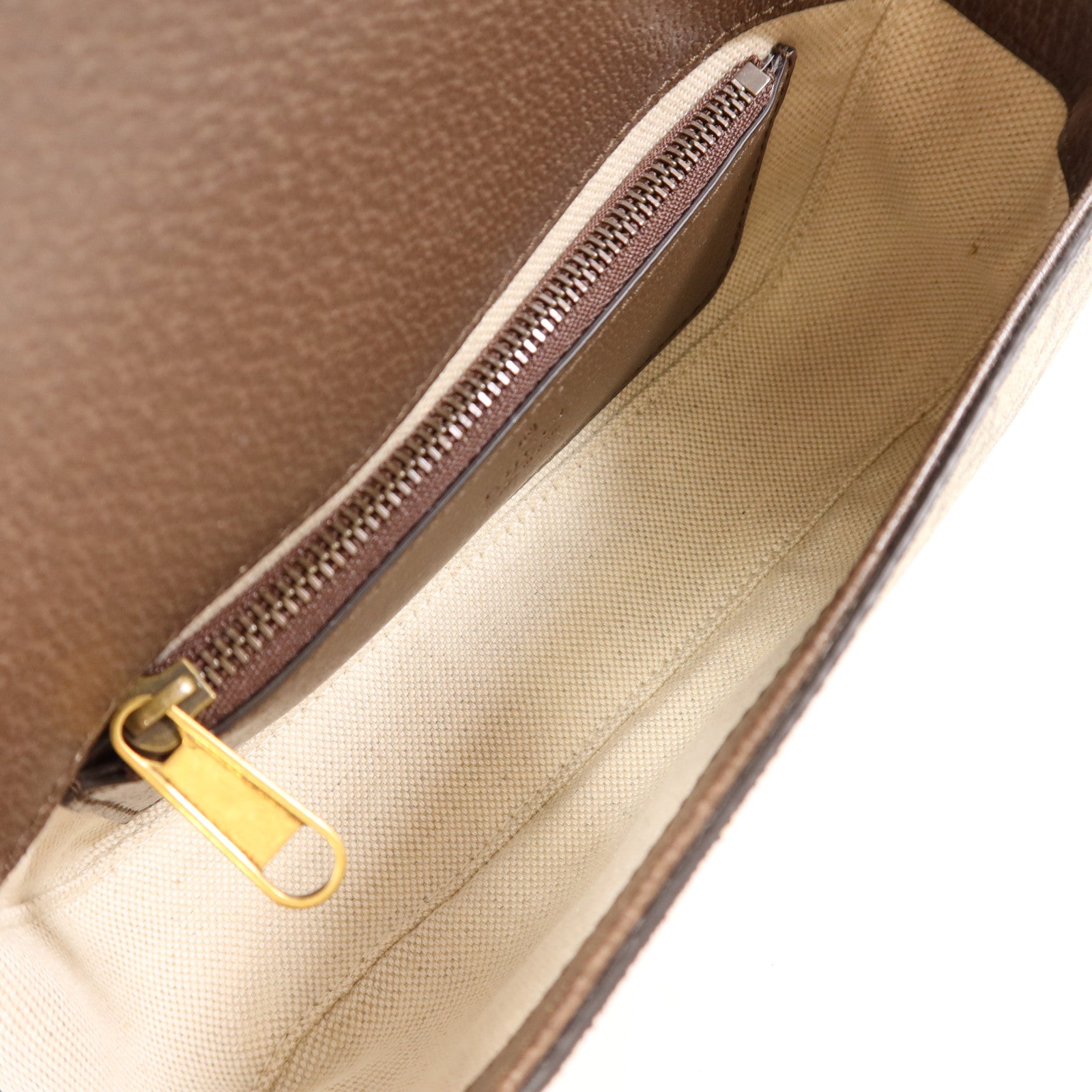 GUCCI 【激減優惠】塗層帆布Ophidia Mini Bag金扣肩背袋