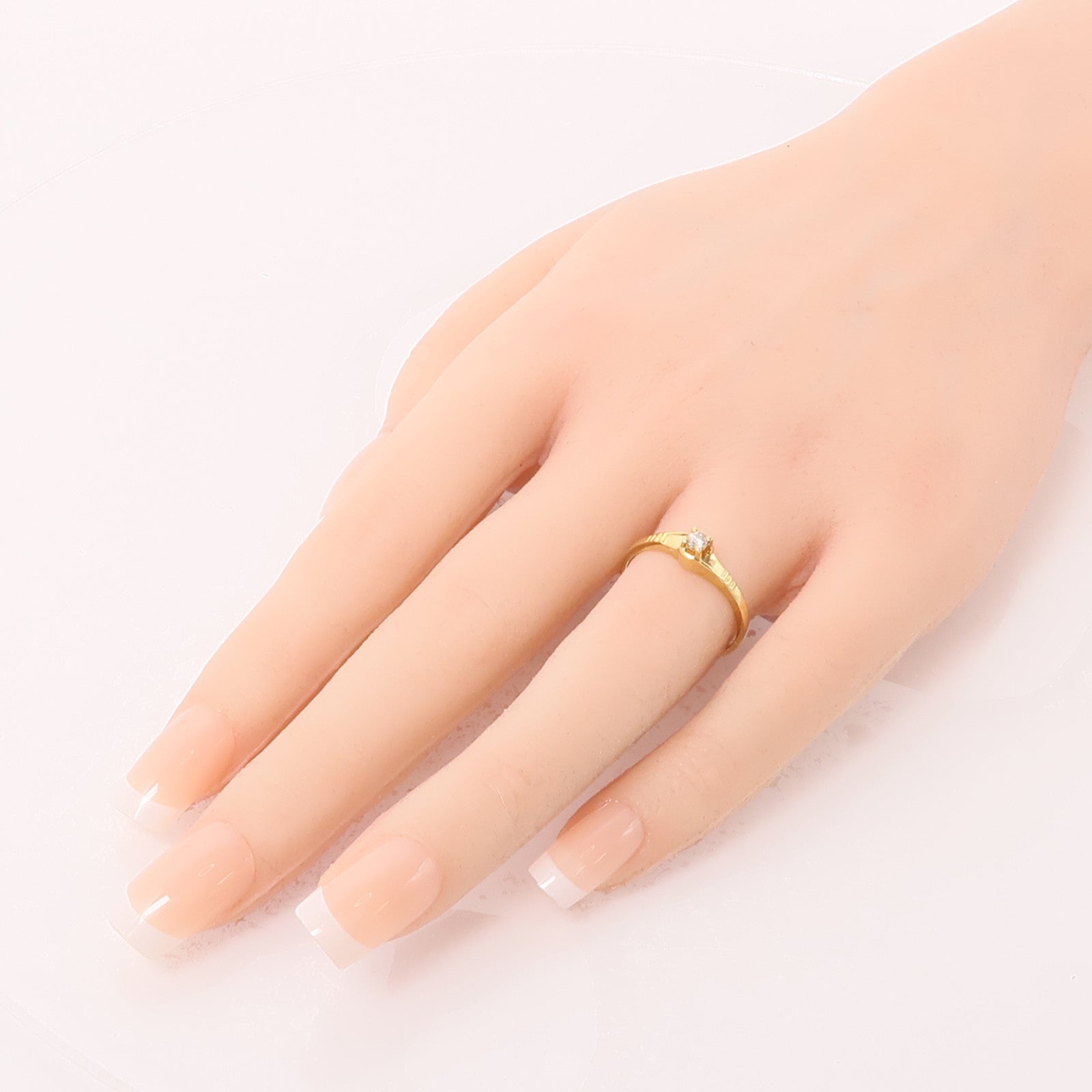 JEWELRY 18K黃金Diamond Ring鑽石戒指US#7