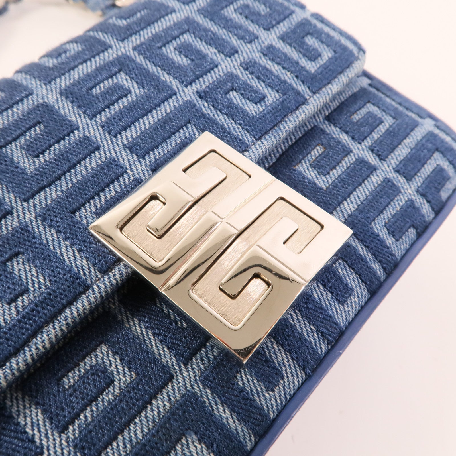 GIVENCHY Denim 2Way Shoulder Bag手挽肩背兩用袋