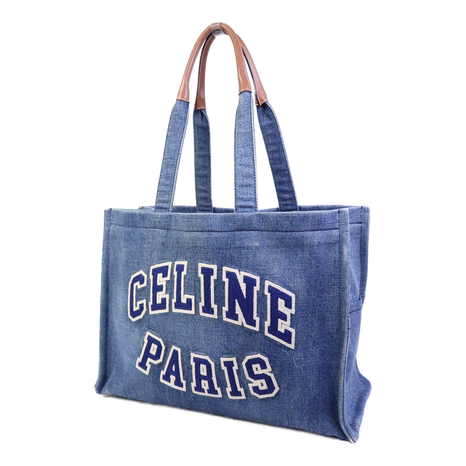 CELINE 牛仔布Cabas Denim Tote Bag手挽袋