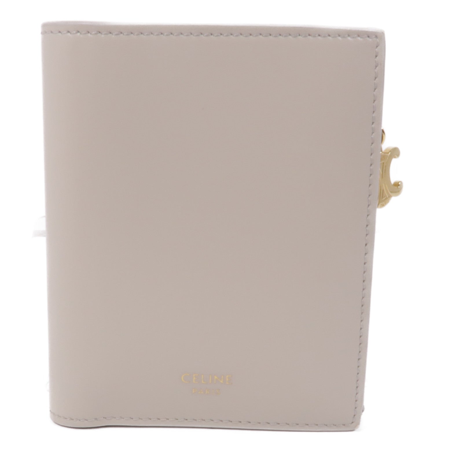CELINE 牛皮皮革Wallet金扣錢包