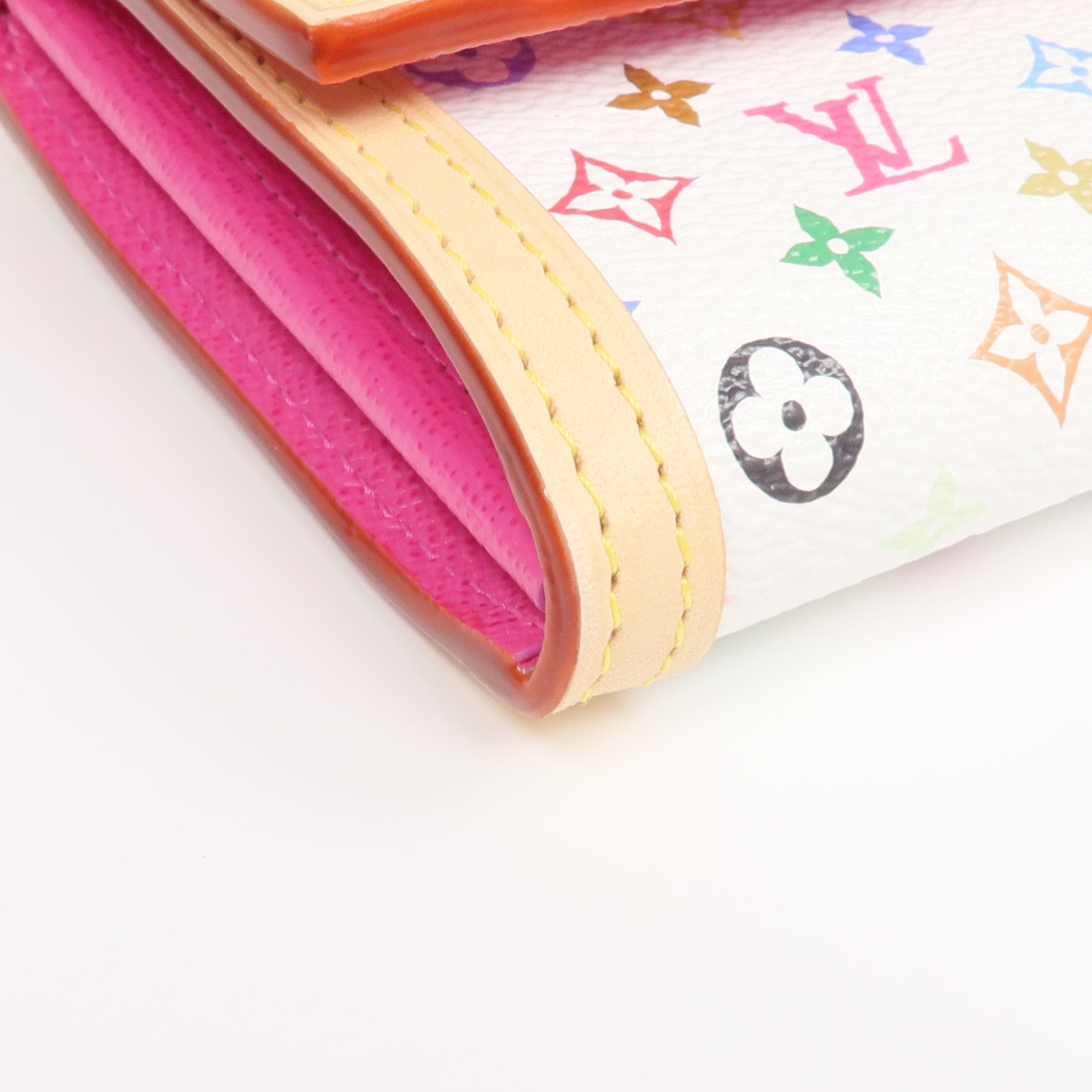 LOUIS VUITTON Monogram Multicolore LV x TM Sarah Wallet金扣長錢包