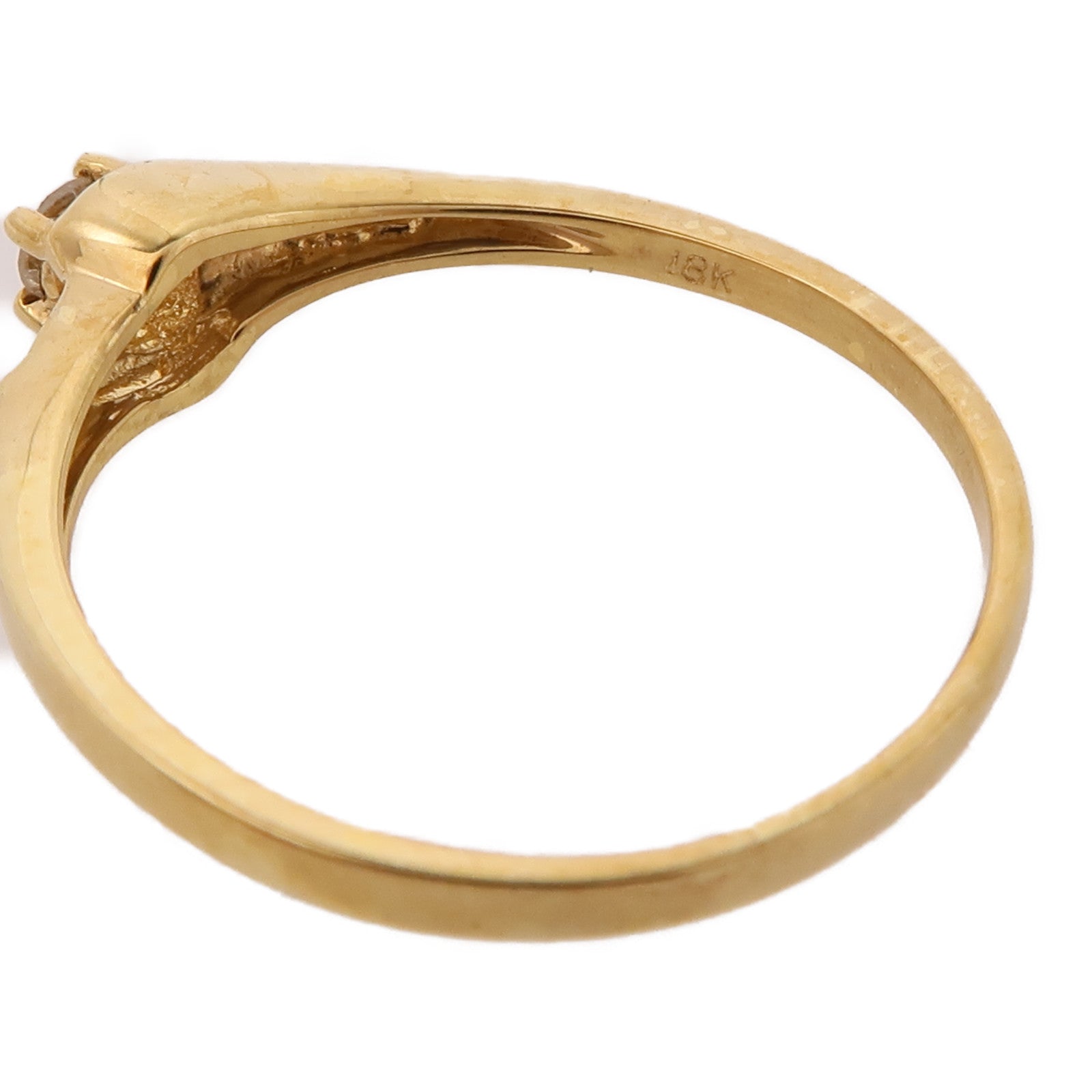 JEWELRY 18K黃金Diamond Ring鑽石戒指US#7