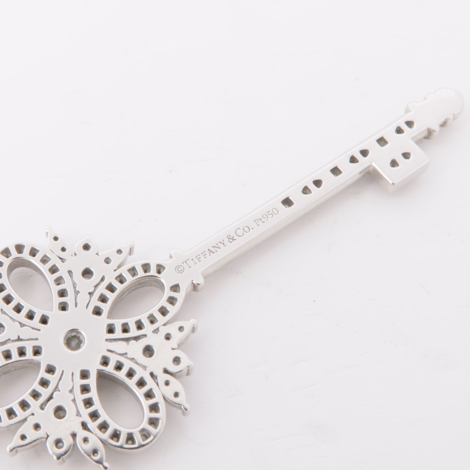 TIFFANY＆CO PT950鉑金Victoria Necklace項鍊