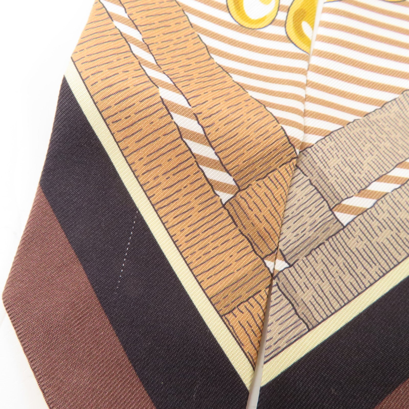 HERMES 絲質Twilly絲巾