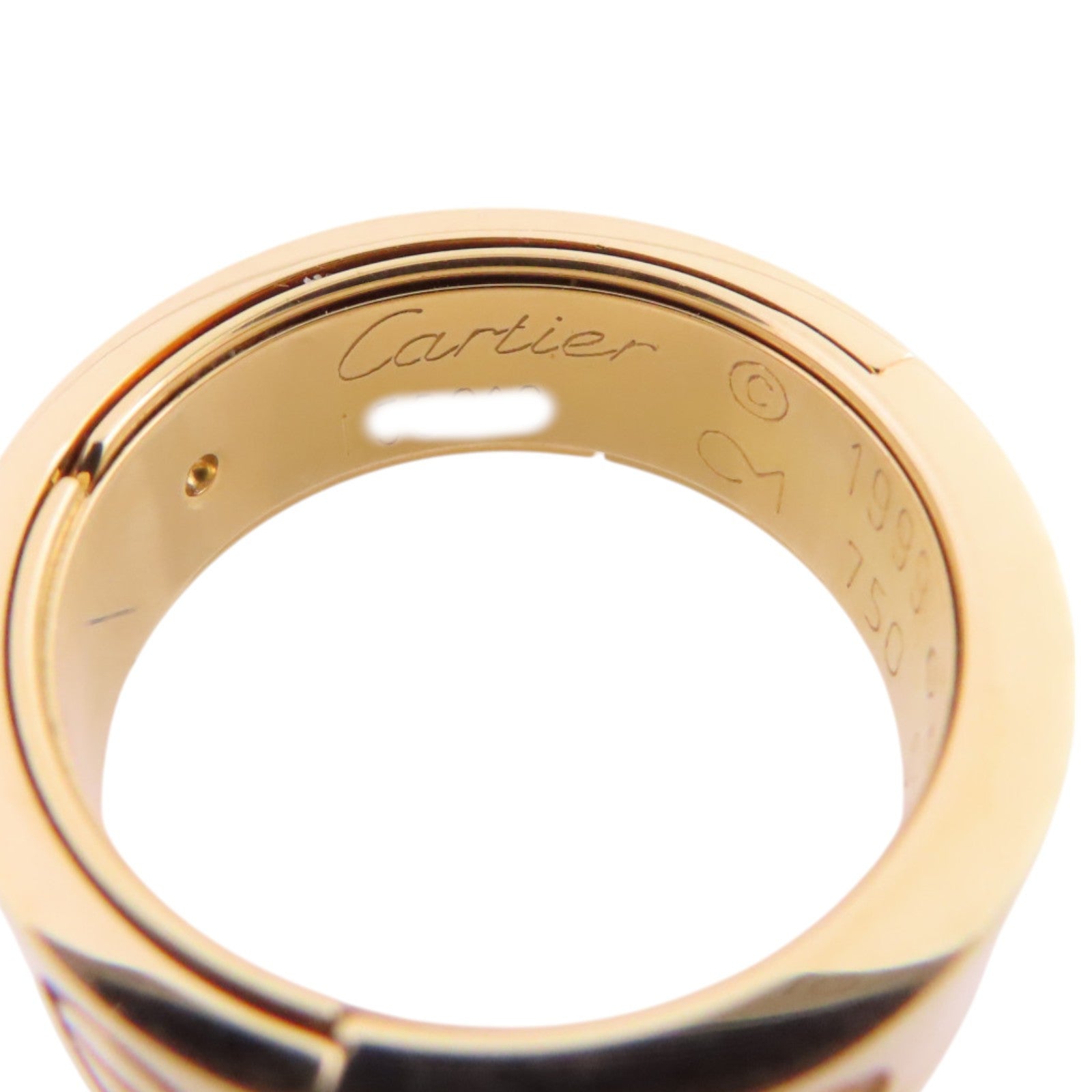 CARTIER 18K黃金Astro Love Ring戒指#53/US#6.25