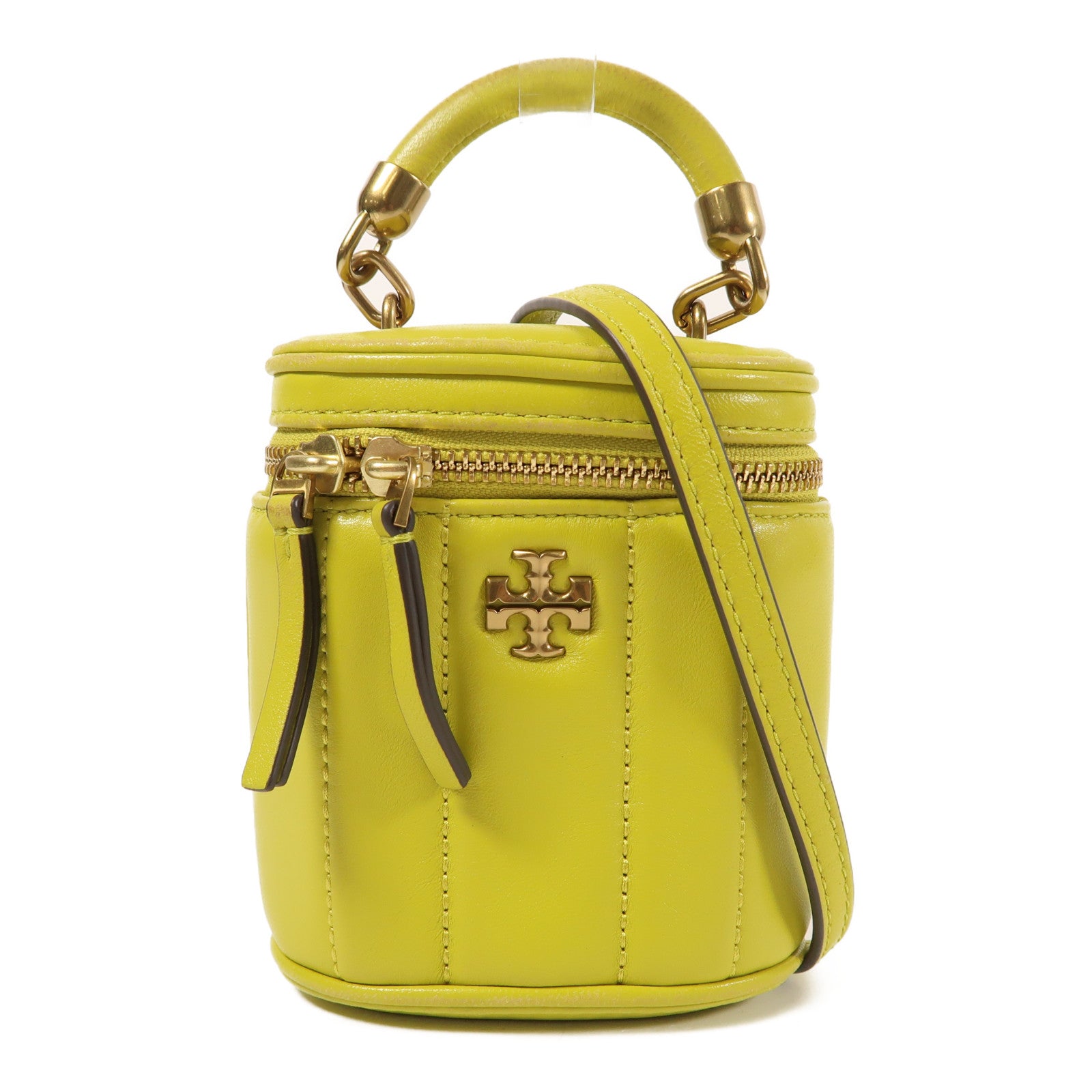 Tory Burch 皮革2Way Shoulder金扣手挽肩背兩用袋