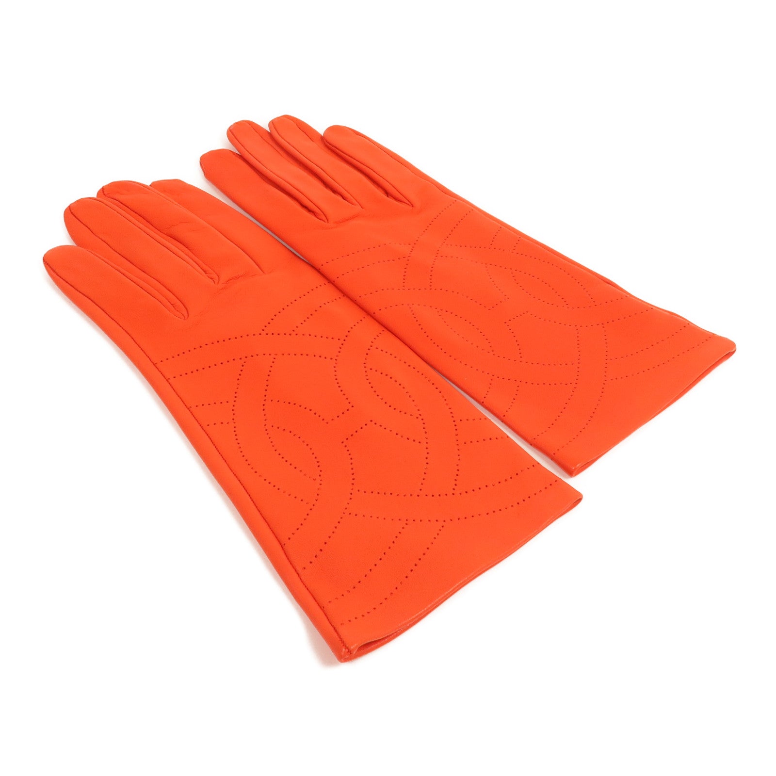 HERMES 羊皮皮革Gloves手套