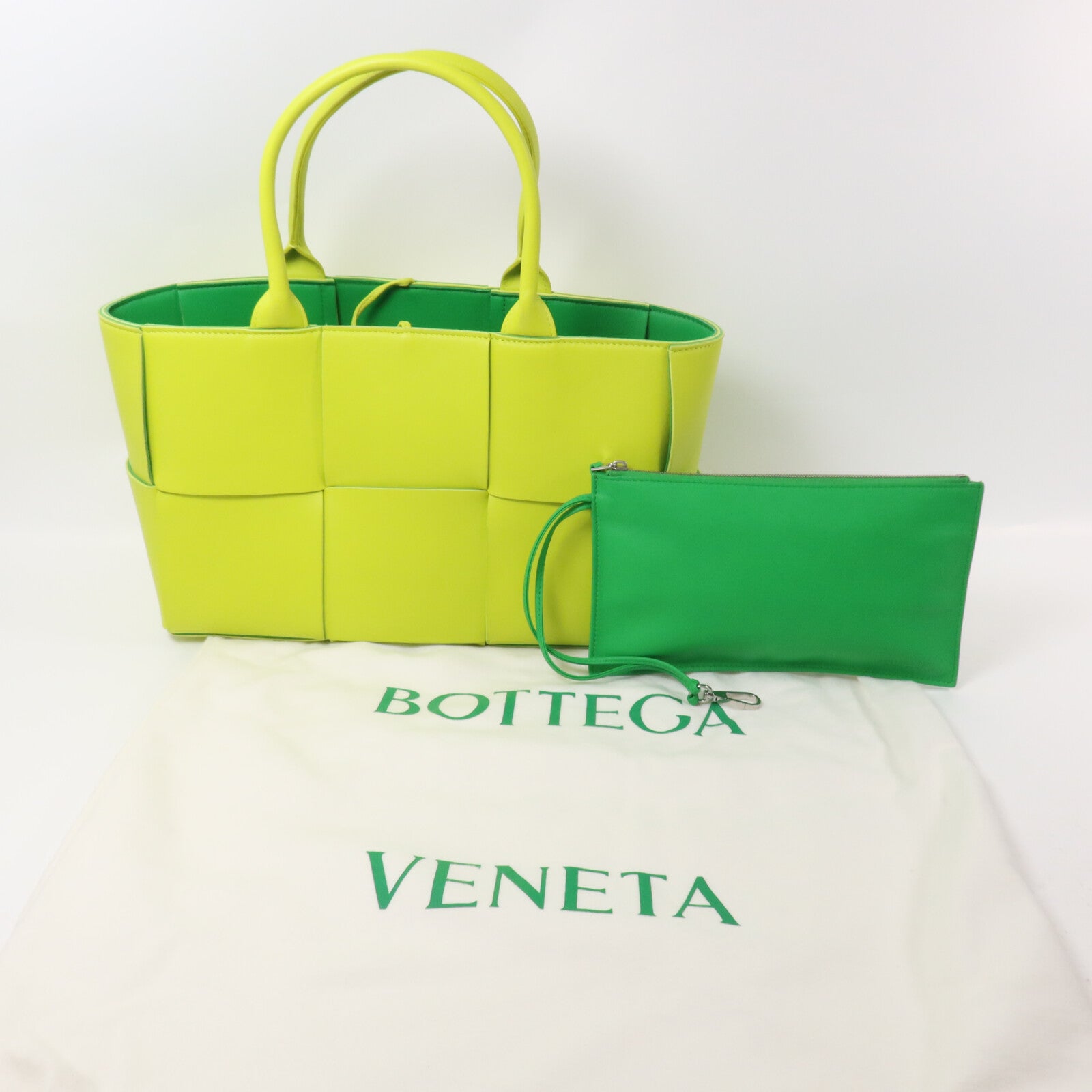 BOTTEGA VENETA 織紋皮革Small Arco Tote手挽袋