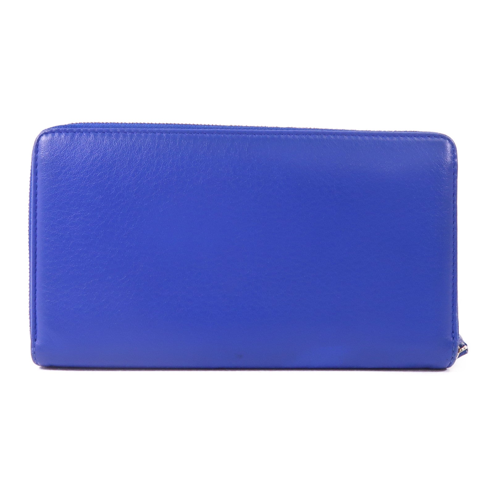 BALENCIAGA 牛皮皮革Zipper Long Wallet銀扣長錢包