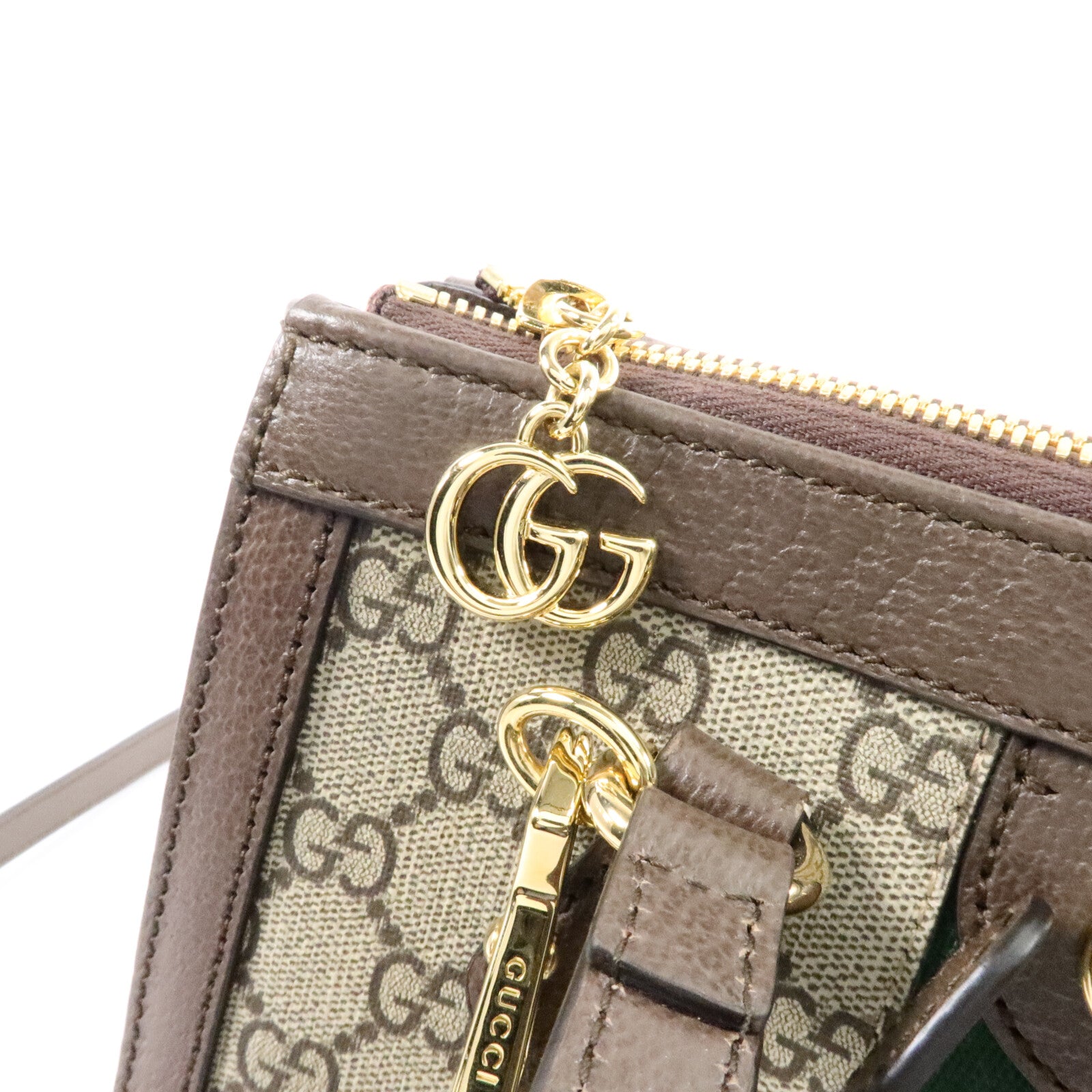 GUCCI 塗層帆布Ophidia Small Tote手挽肩背兩用袋