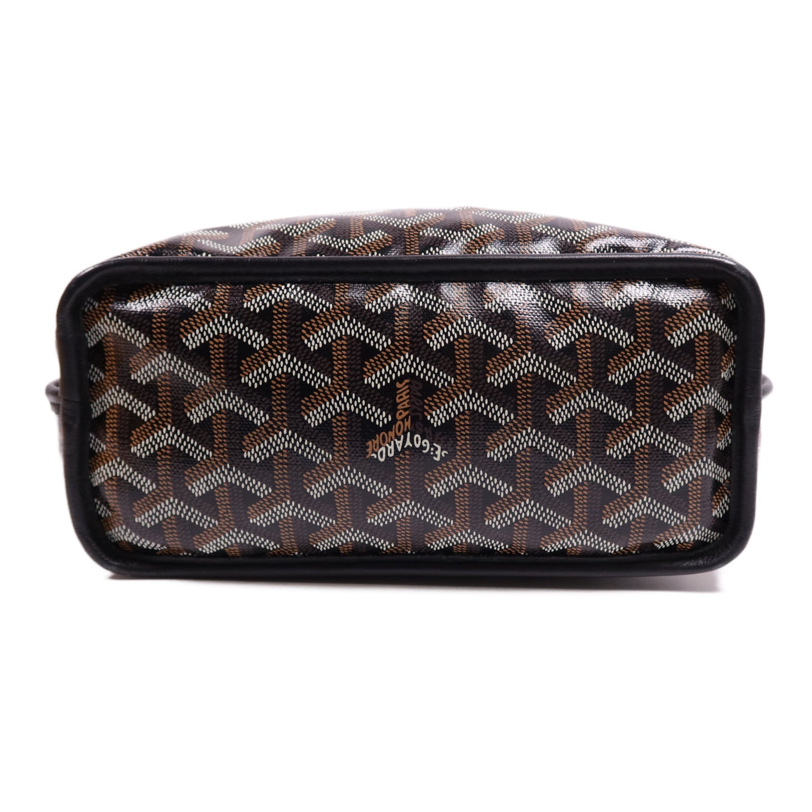 GOYARD 塗層帆布Anjou Mini銀扣肩背袋