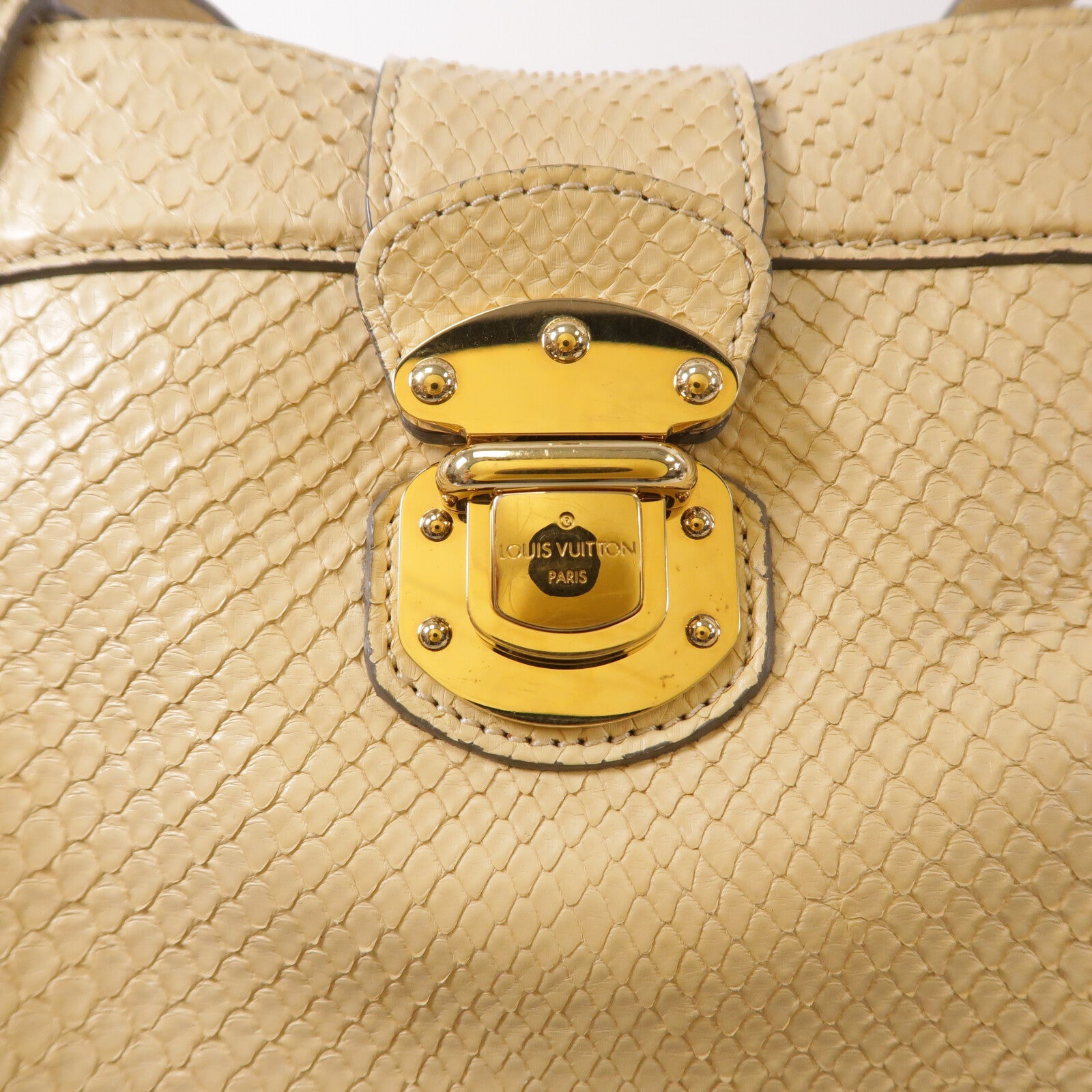 LOUIS VUITTON 蛇皮皮革Cirrus PM手挽袋