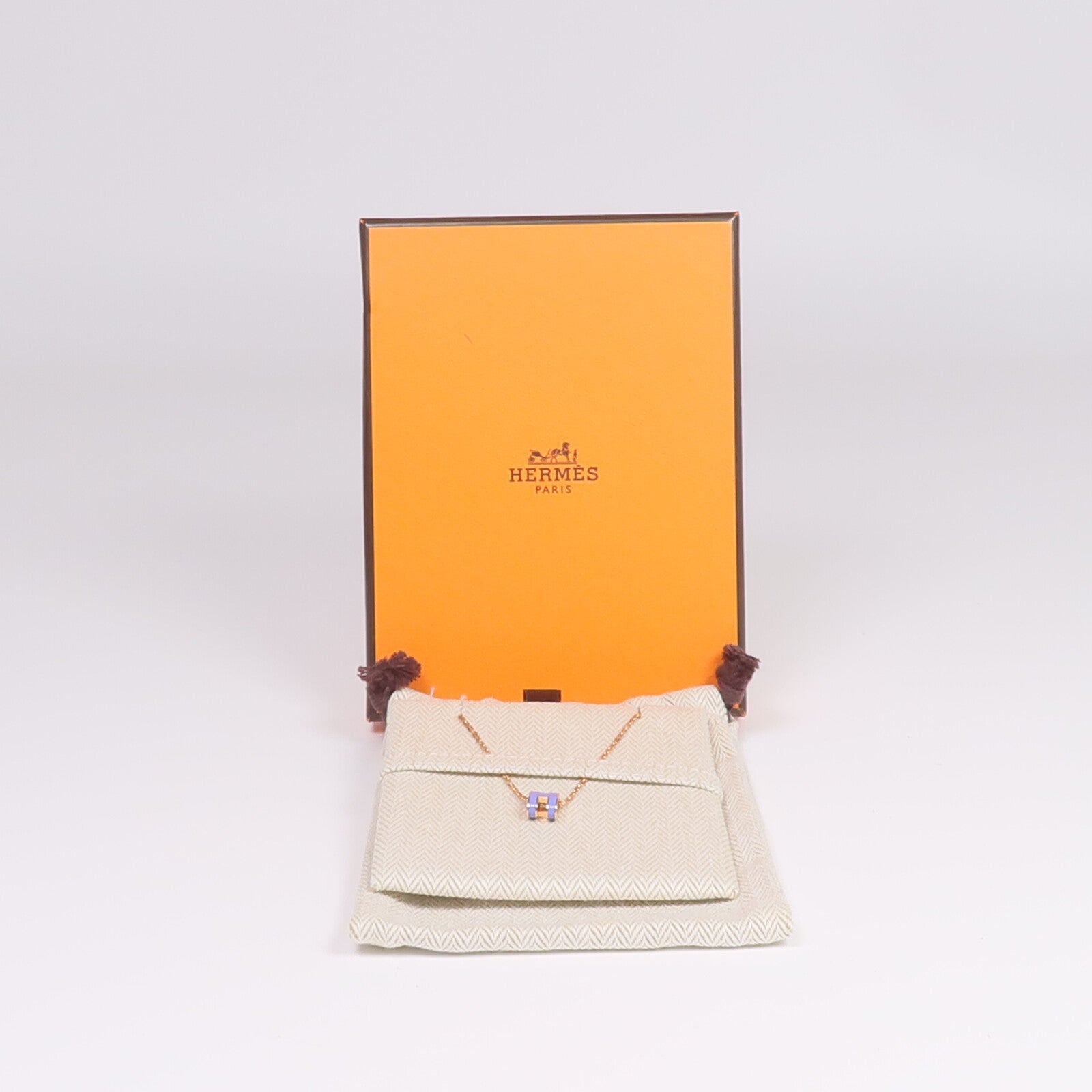HERMES 金屬Mini Pop H項鍊