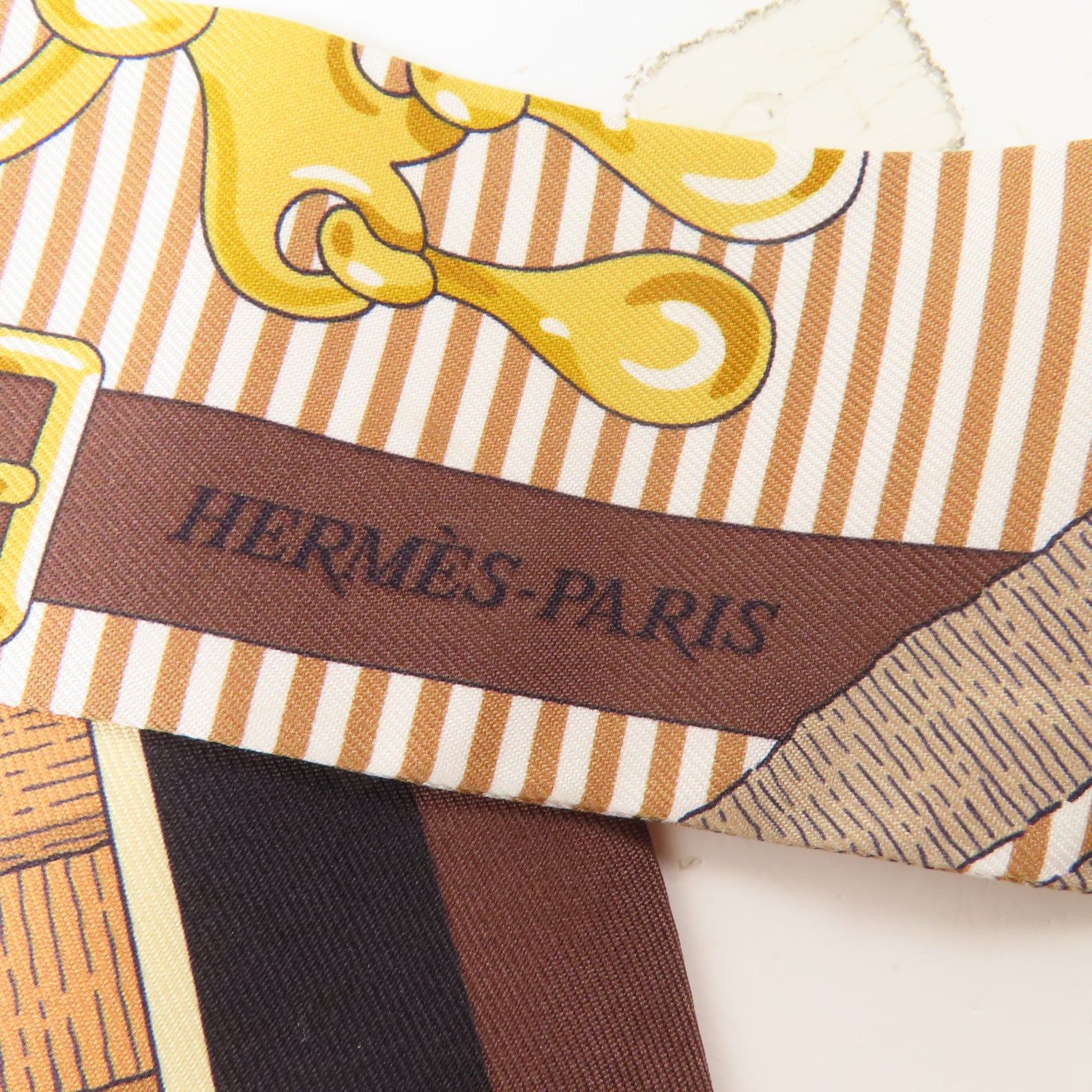 HERMES 絲質Twilly絲巾