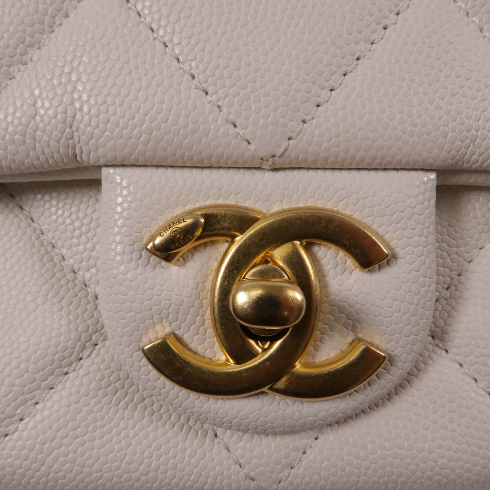 CHANEL 牛皮皮革Chain Shoulder鏈帶肩背袋