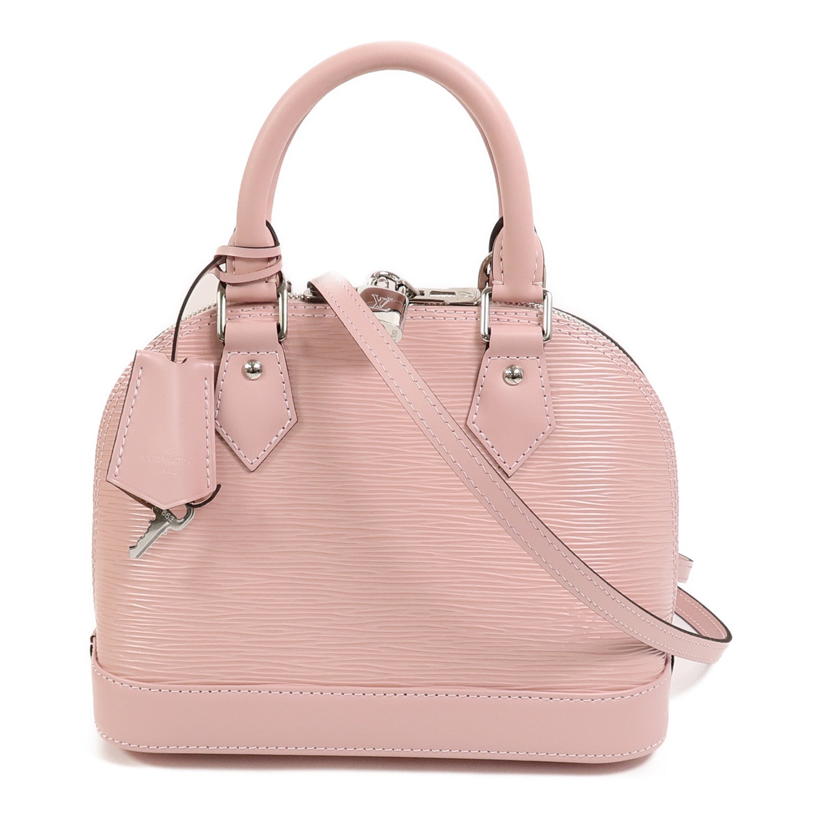 LOUIS VUITTON Epi Alma BB手挽肩背兩用袋