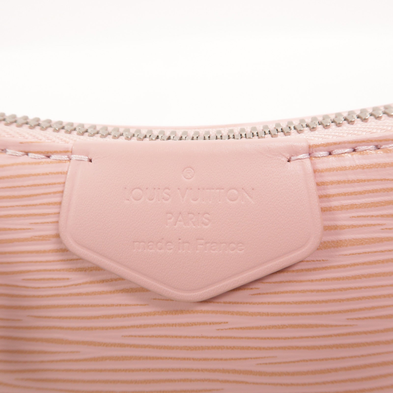 LOUIS VUITTON Epi Easy Pouch Strap鏈帶肩背袋
