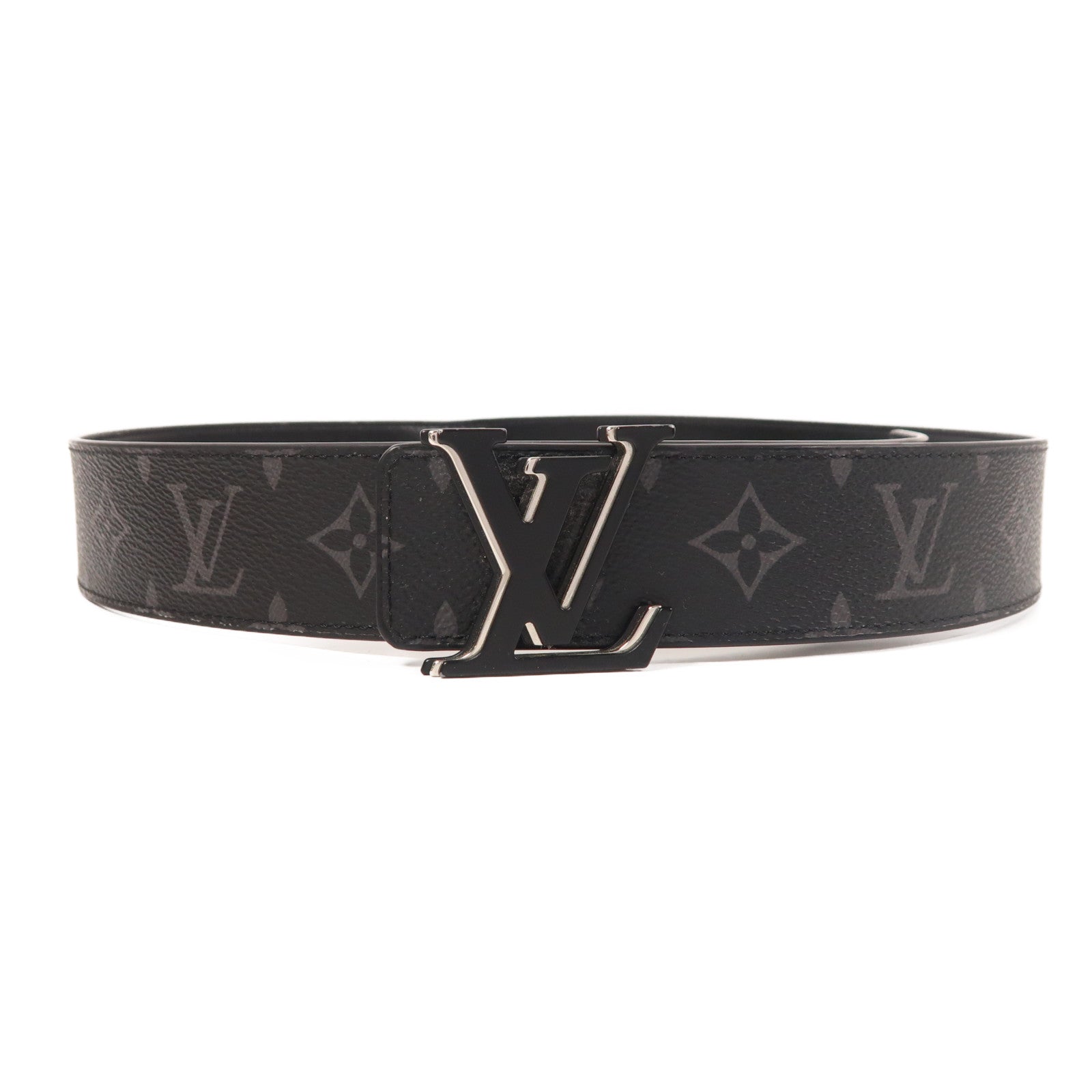 LOUIS VUITTON Monogram Eclipse Optic 40mm Reversible Belt皮帶