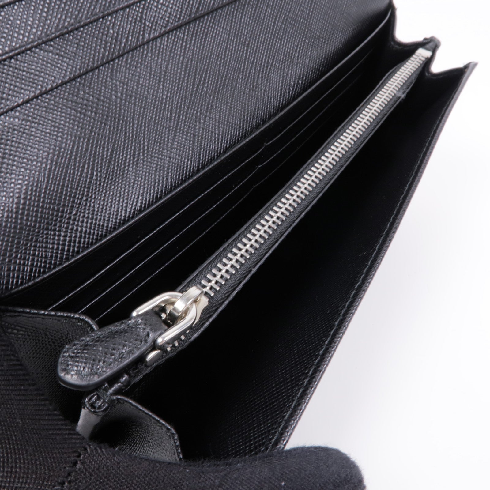PRADA Saffiano皮革Long Wallet長錢包