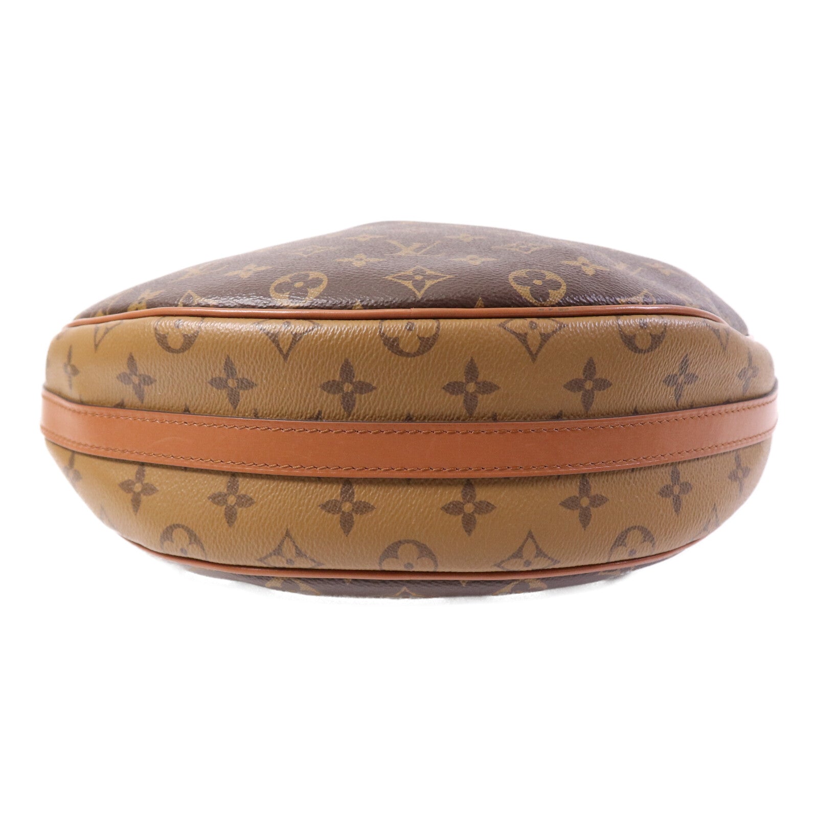 LOUIS VUITTON 【激減優惠】Monogram Reverse Loop Hobo金扣手挽肩背兩用袋棕色
