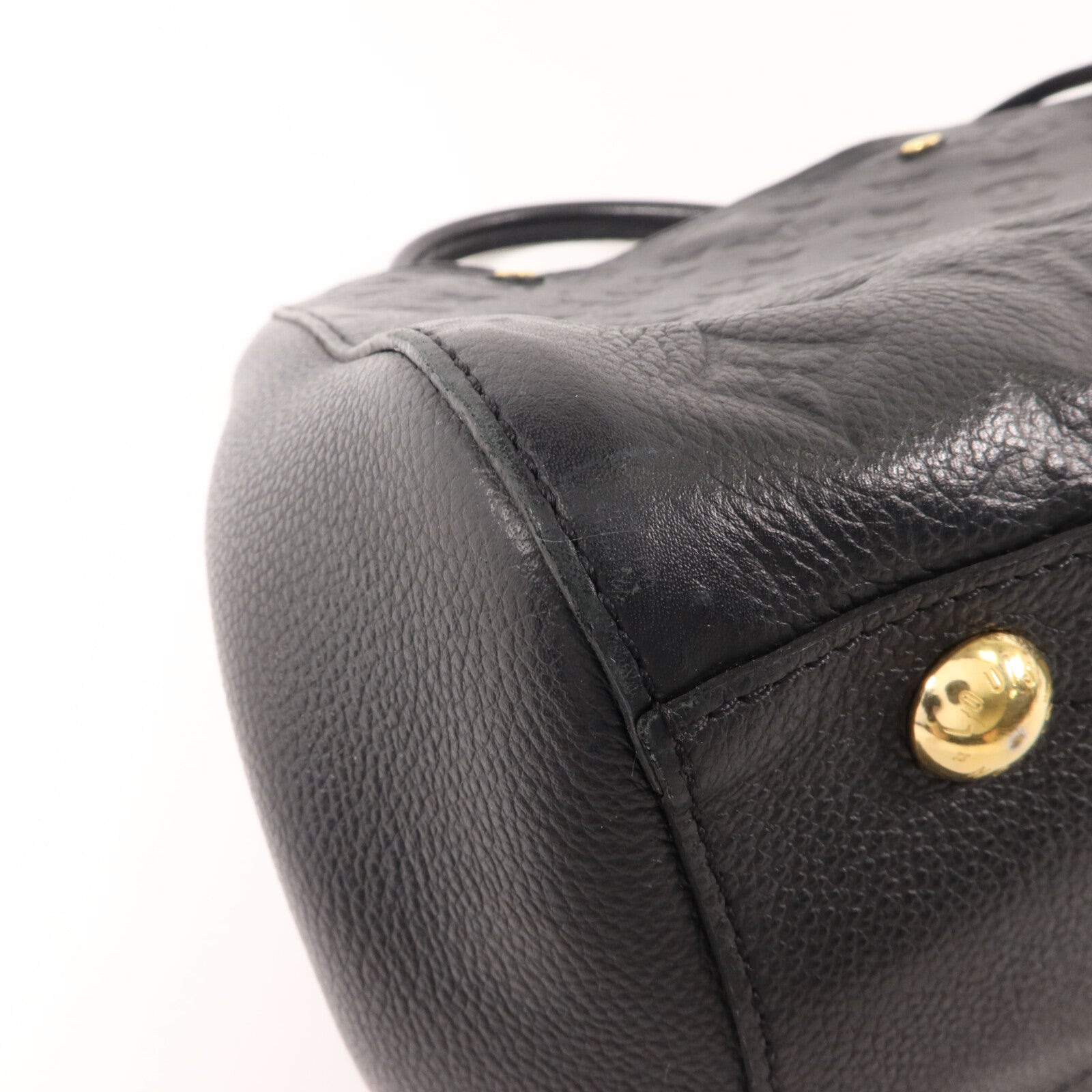 LOUIS VUITTON Monogram Empreinte Montaigne MM手挽肩背兩用袋