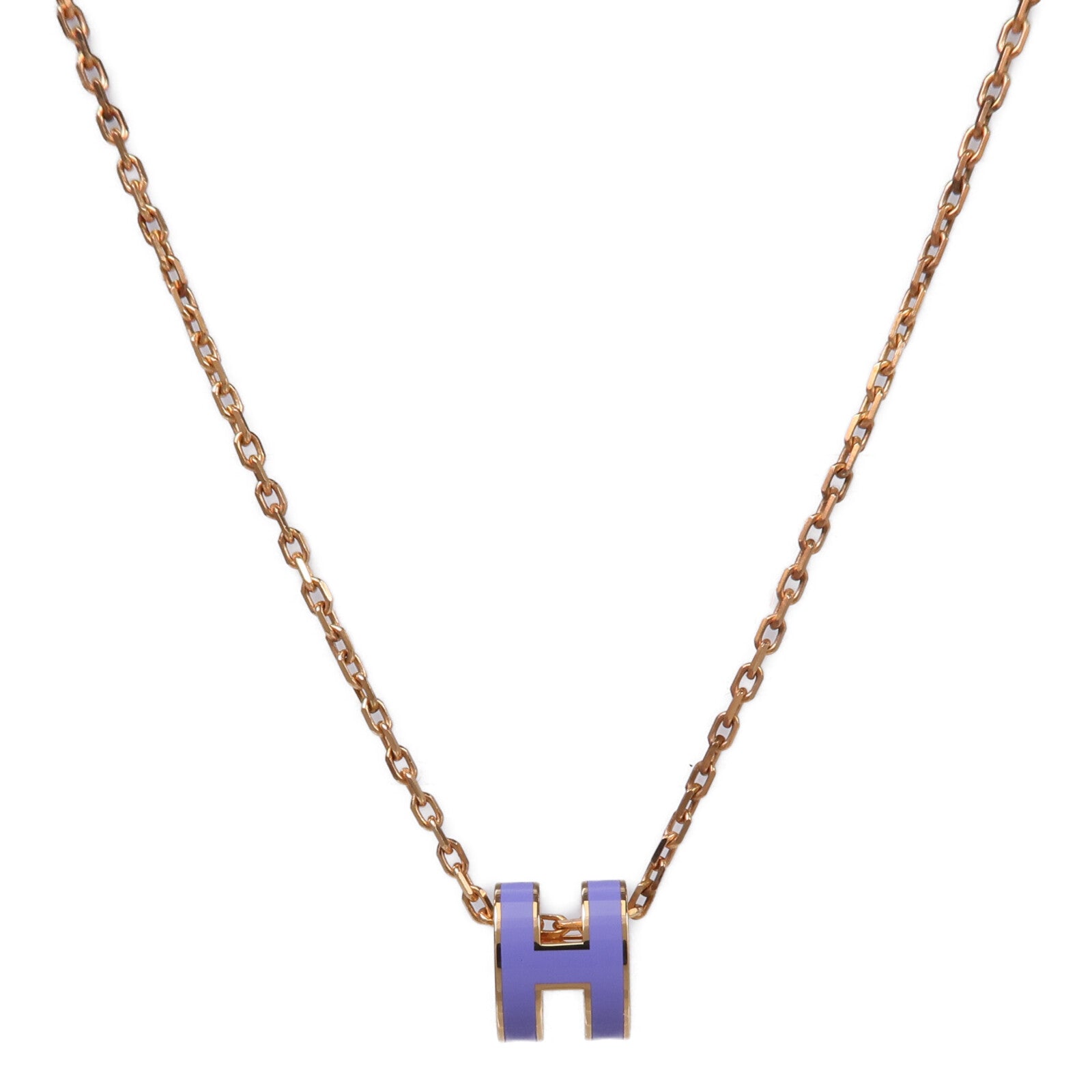 HERMES 金屬Mini Pop H項鍊