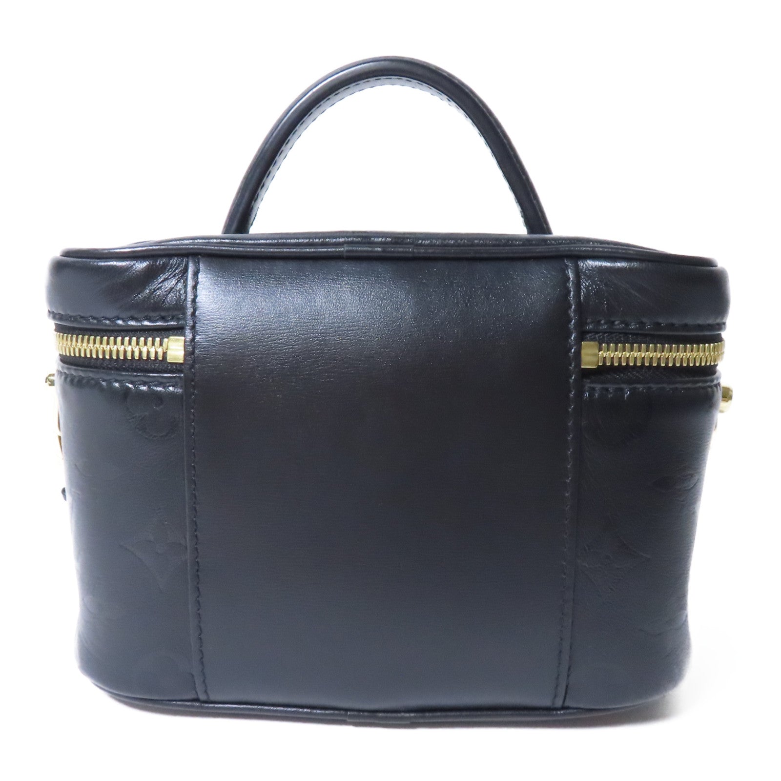 LOUIS VUITTON 【激減優惠】Monogram Ink Vanity PM金扣鏈帶手挽肩背兩用袋黑色
