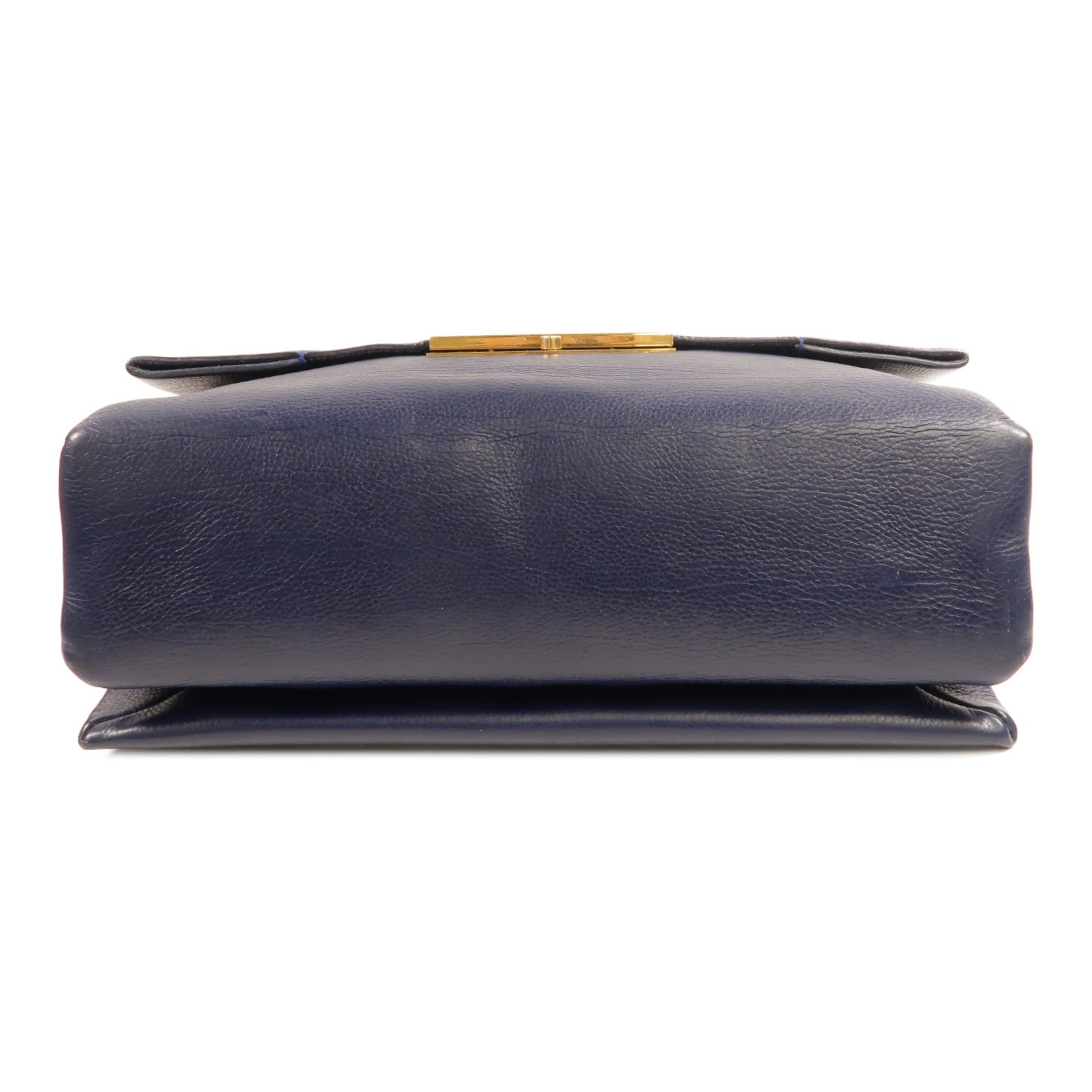 CELINE 牛皮皮革Blade Flap Bag肩背袋