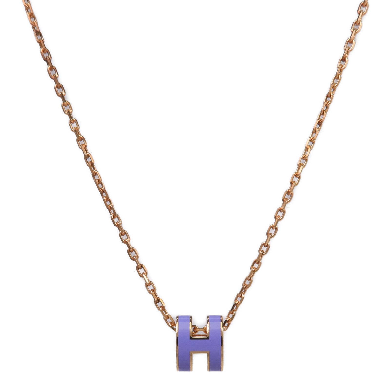 HERMES 金屬Mini Pop H項鍊