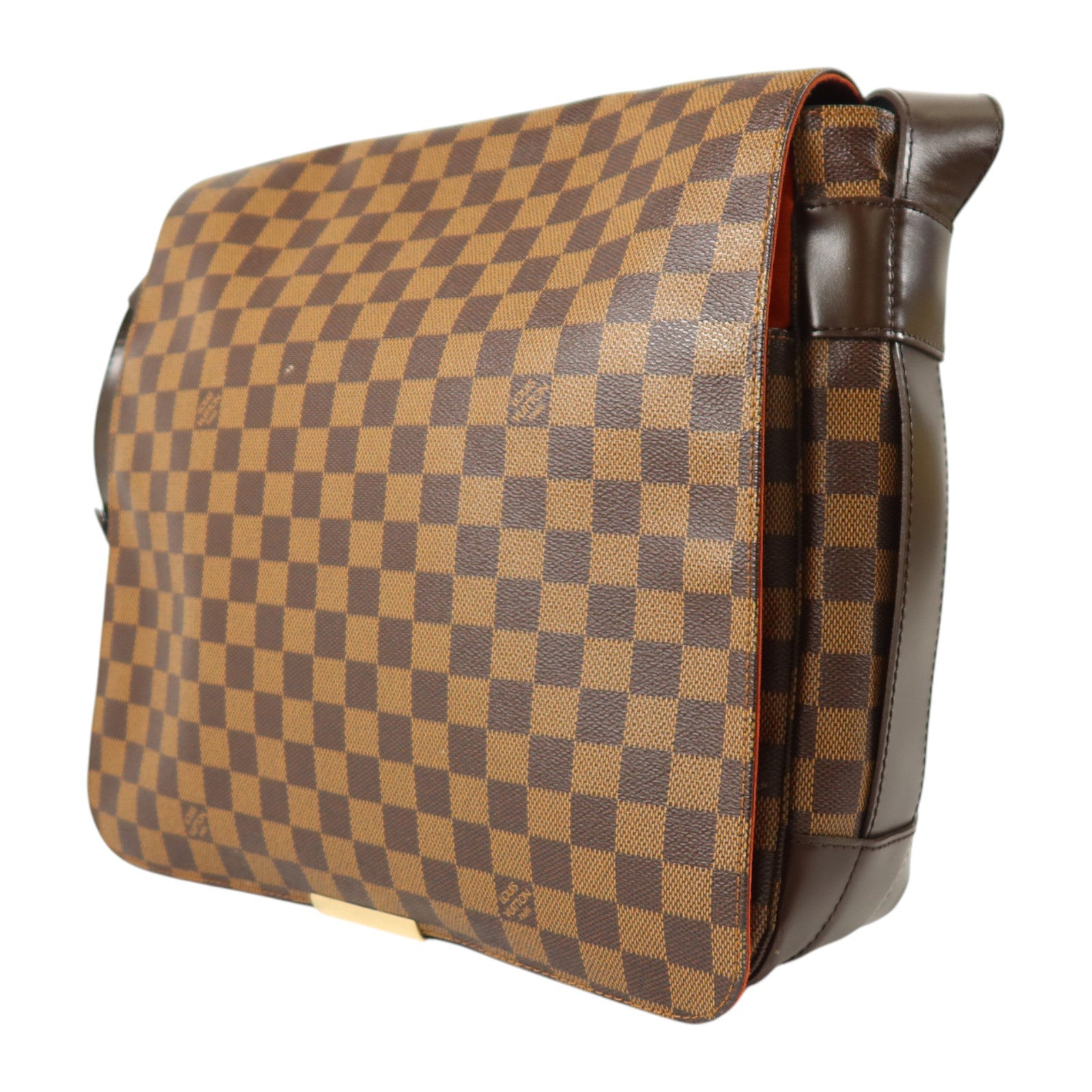LOUIS VUITTON Damier Bastille金扣肩背袋