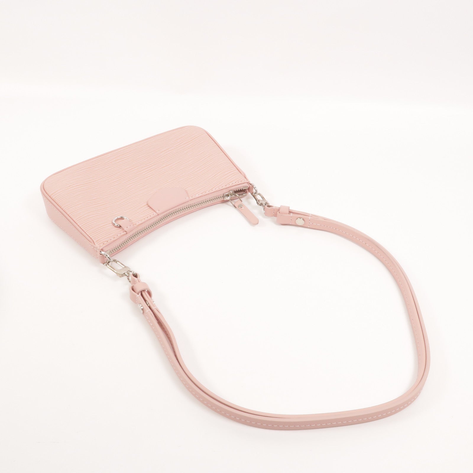 LOUIS VUITTON Epi Easy Pouch Strap鏈帶肩背袋
