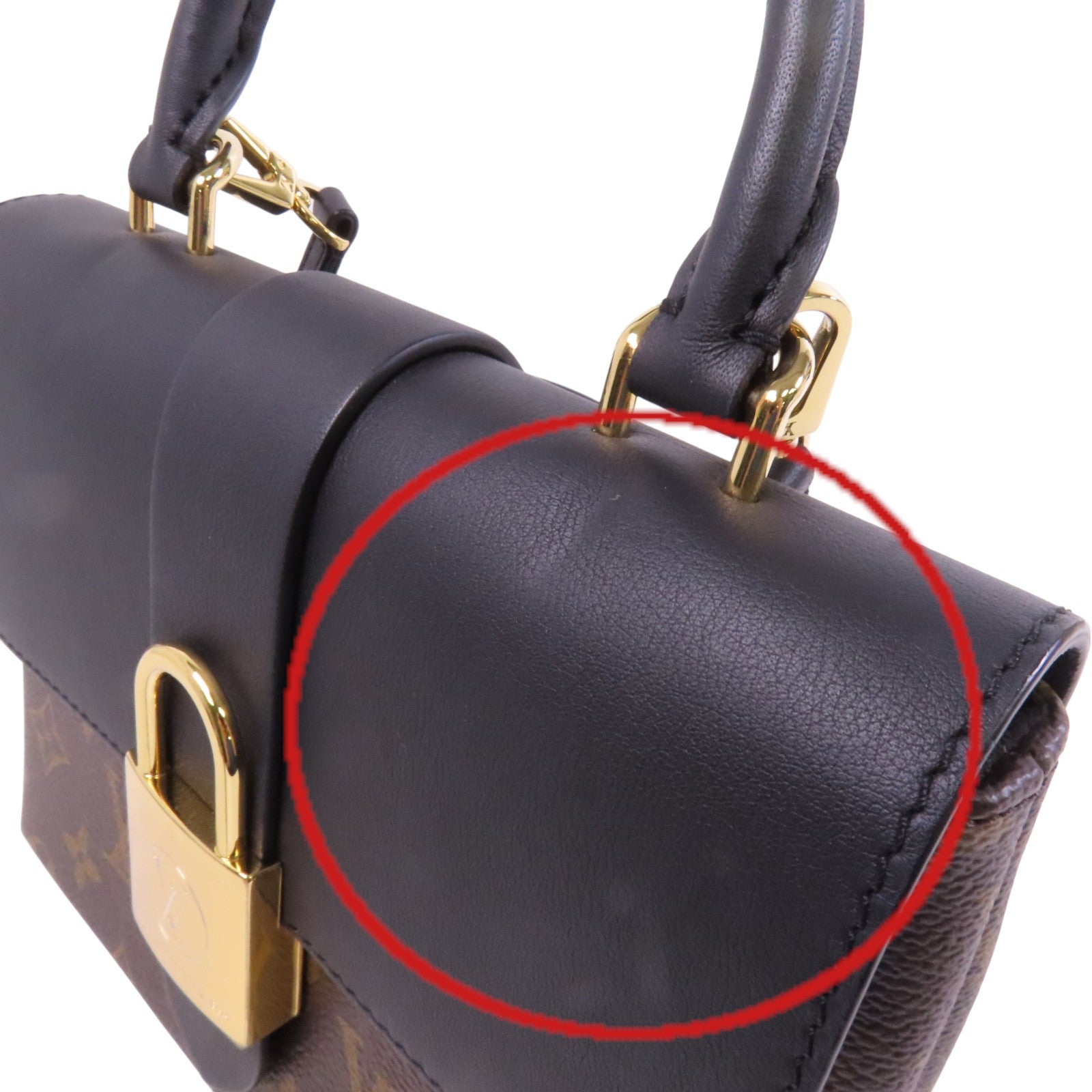 LOUIS VUITTON 【激減優惠】Monogram Locky BB金扣手挽肩背兩用袋