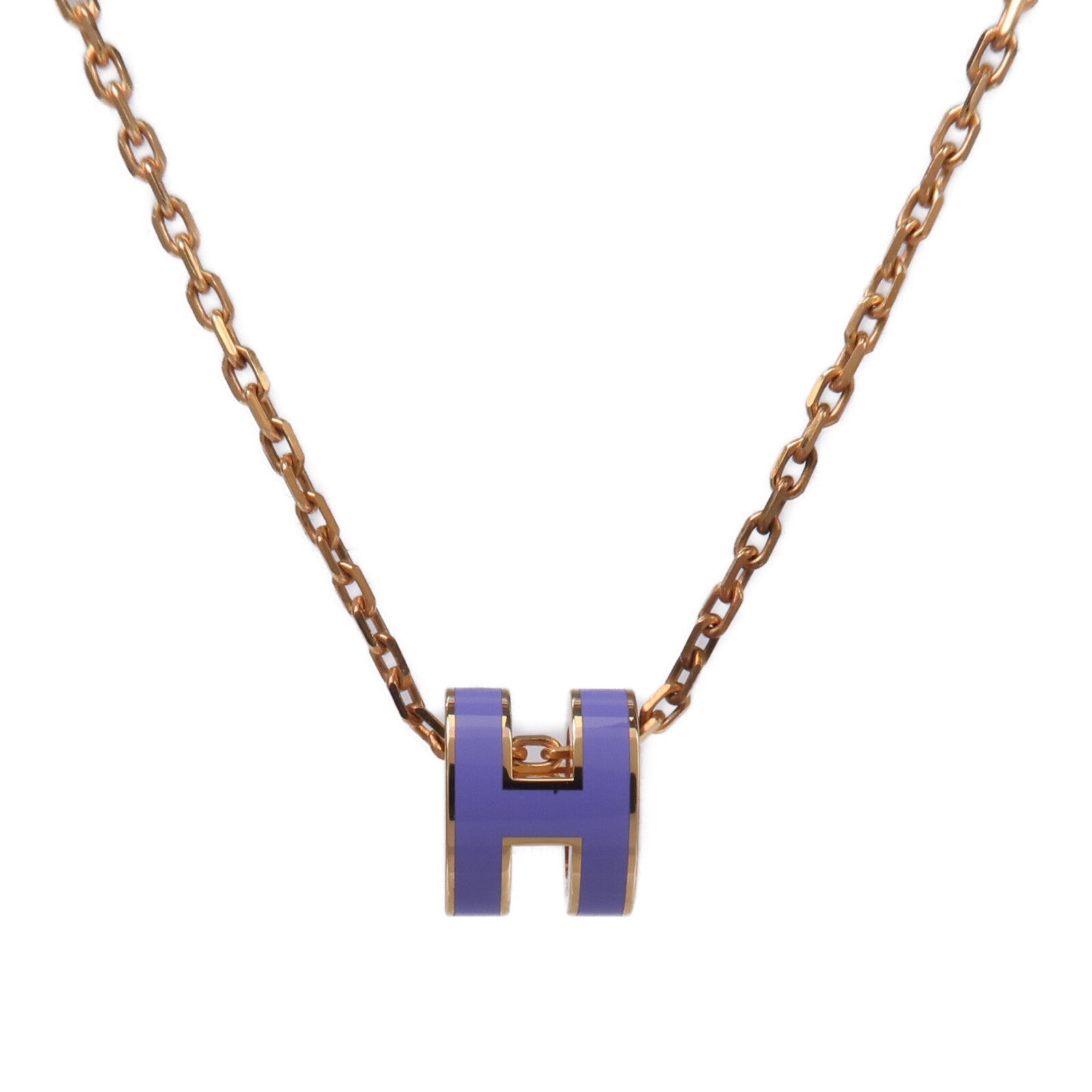 HERMES 金屬Mini Pop H項鍊