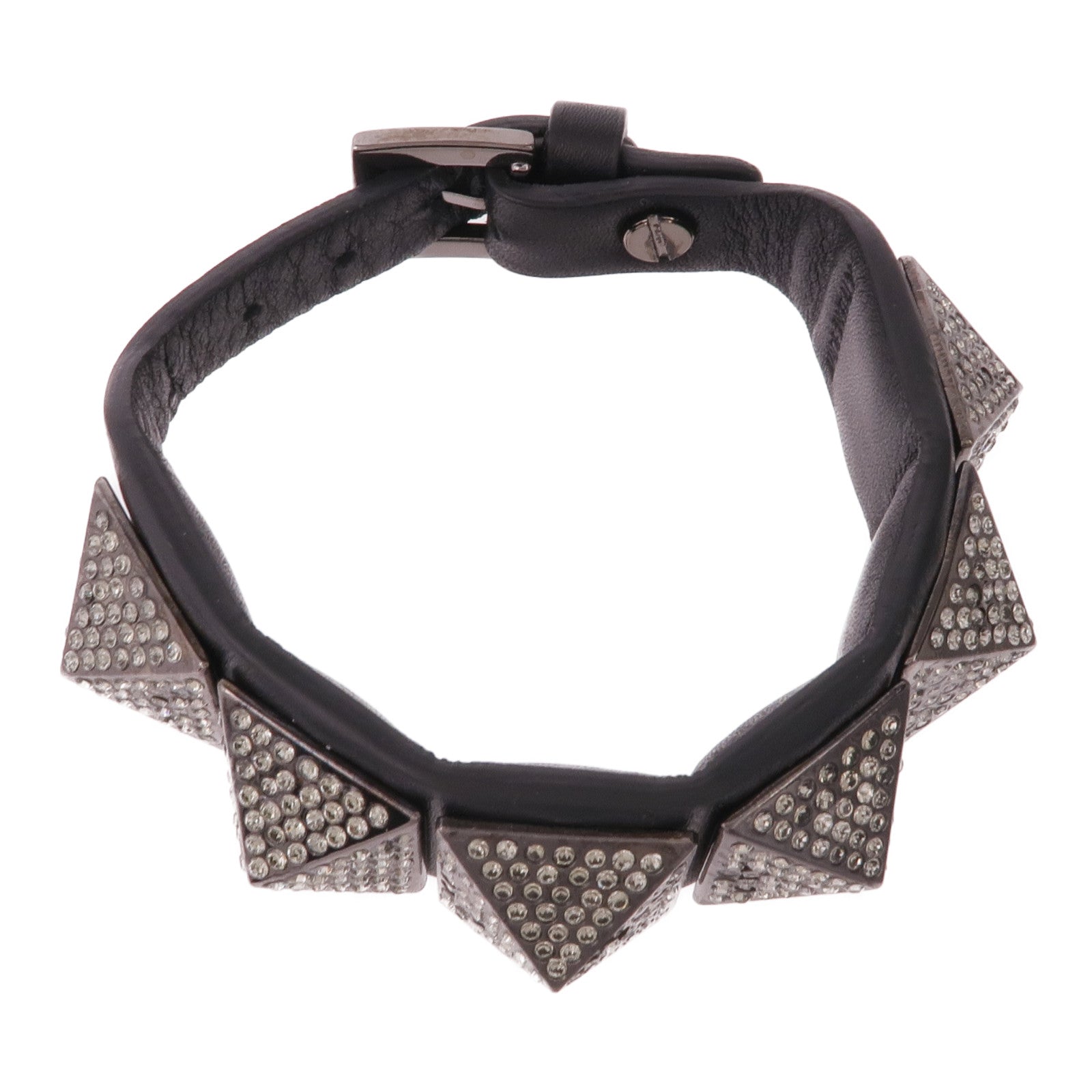 Valentino 牛皮皮革/金屬Bracelet手帶